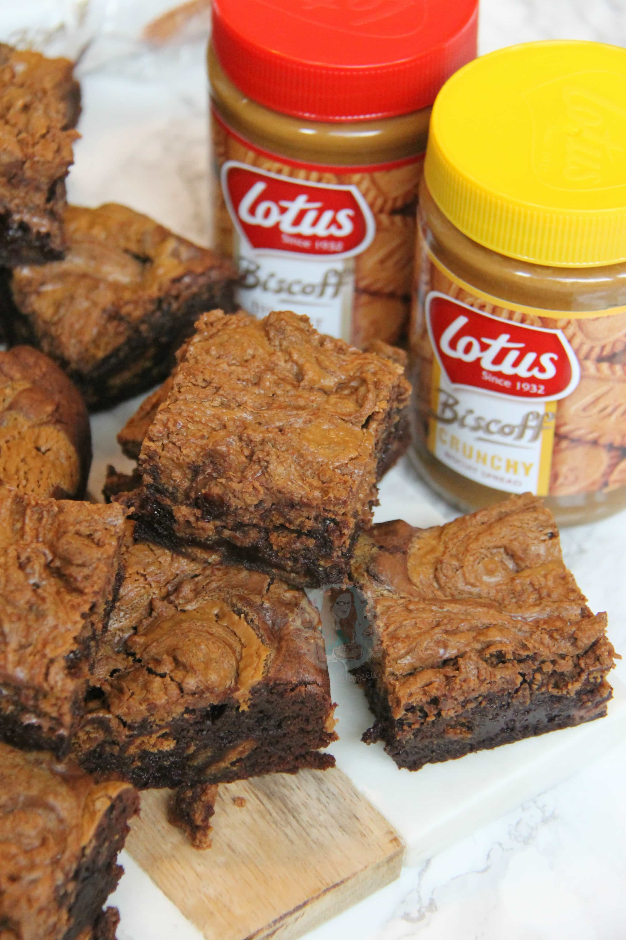 Biscoff Brownies! Jane's Patisserie