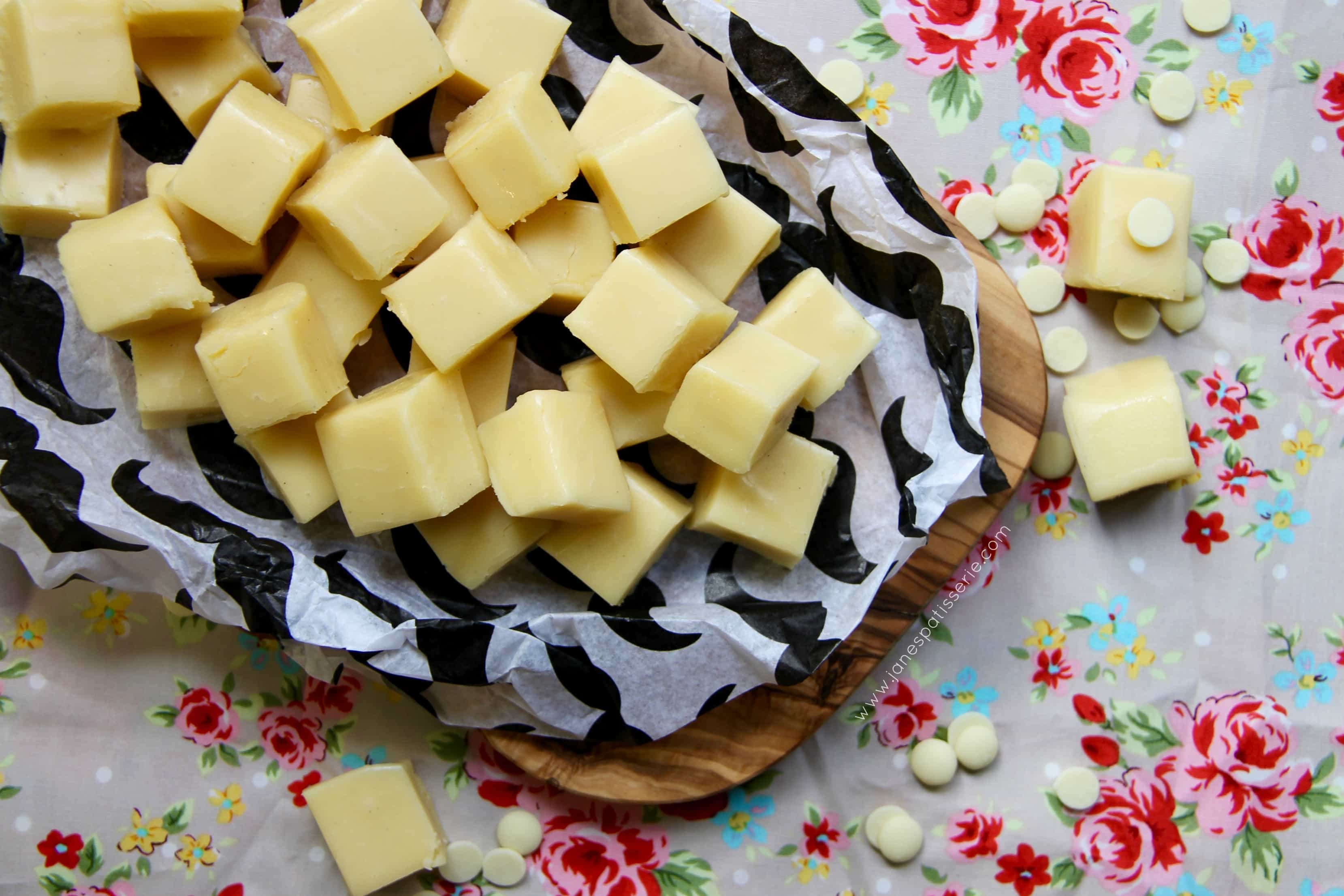 White Chocolate Fudge! Jane's Patisserie