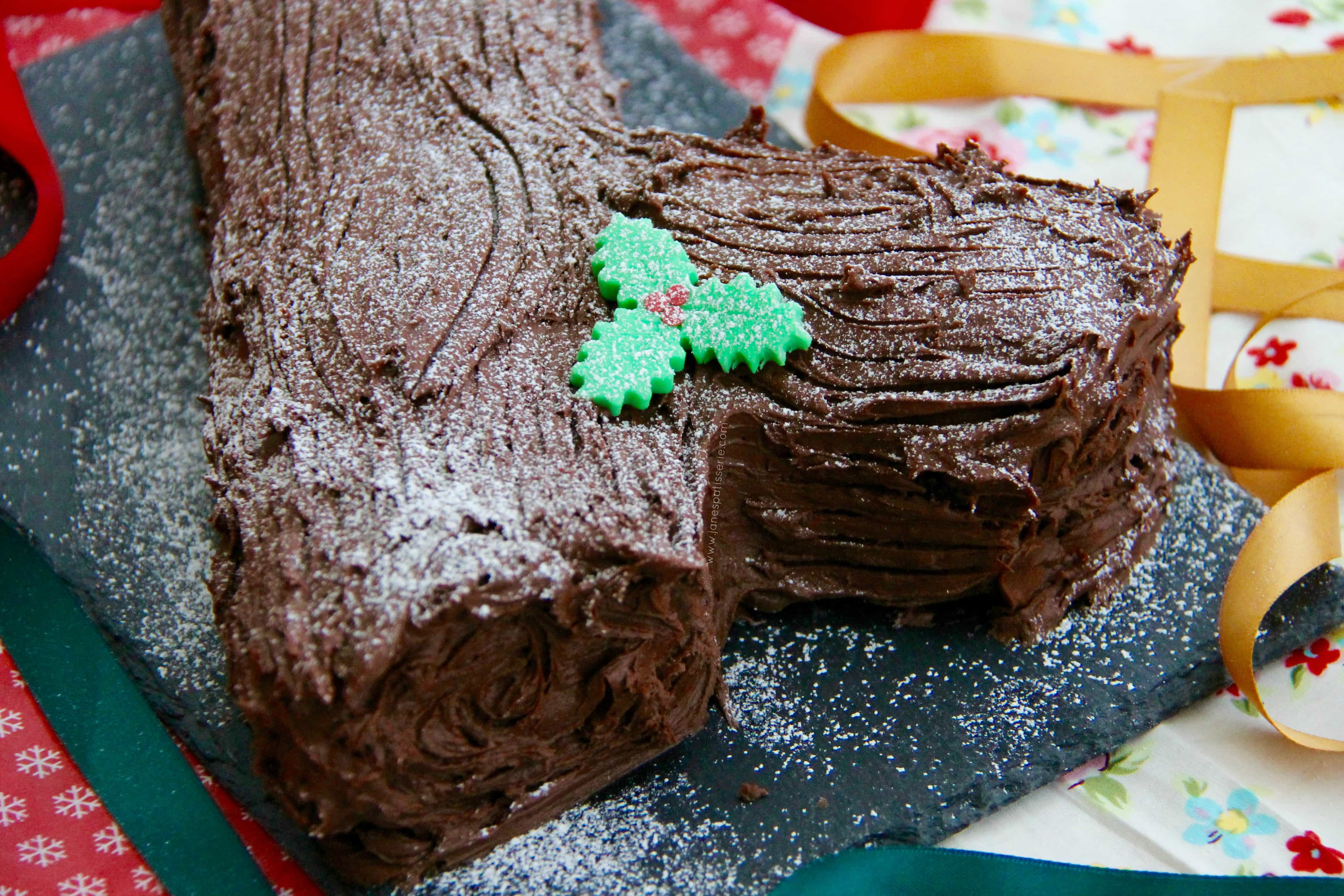 Christmas Yule Log! Jane's Patisserie