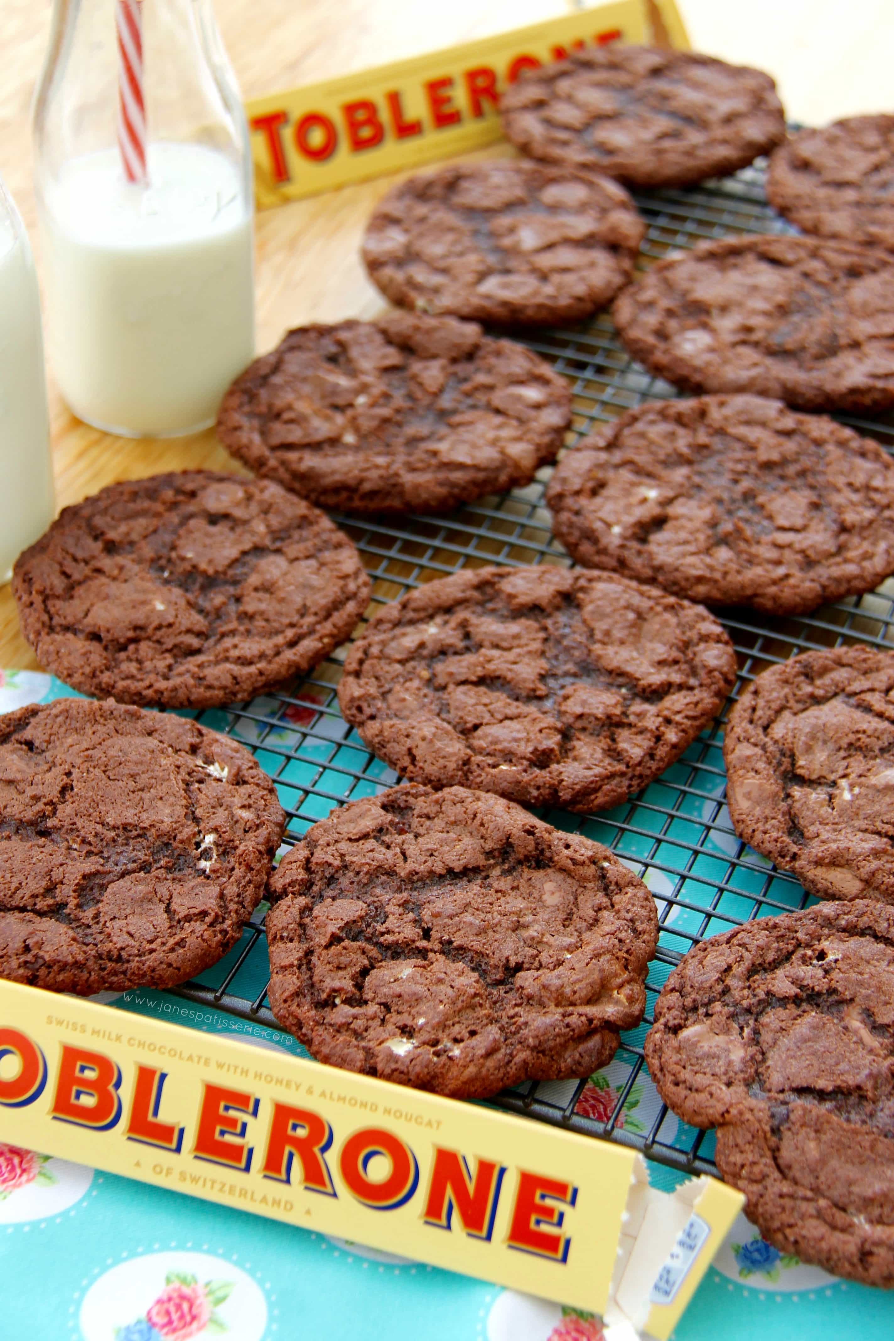 Toblerone Cookies! Jane's Patisserie