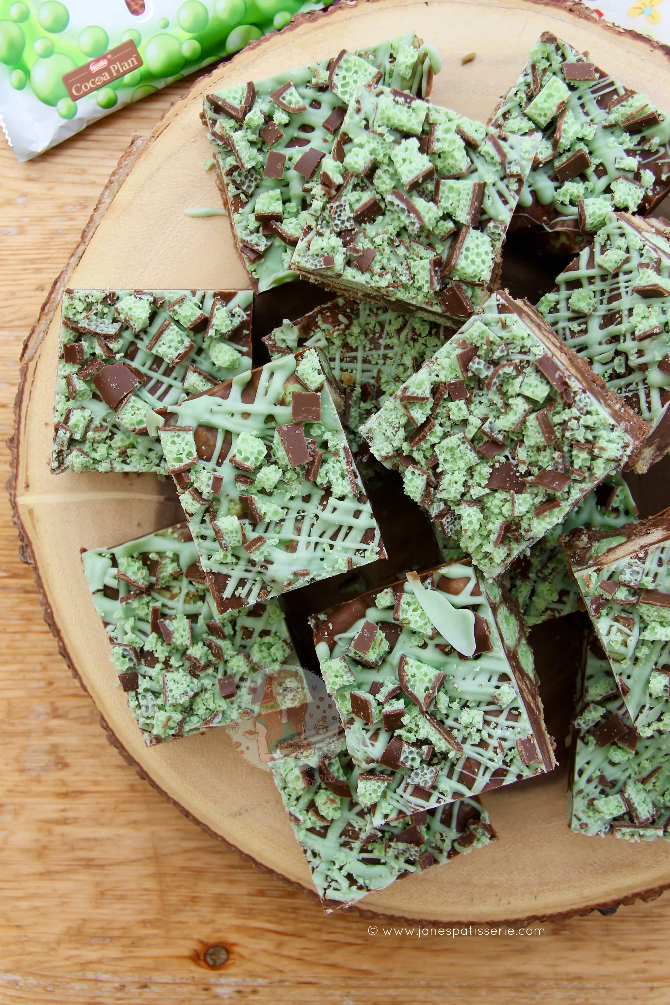 Mint Aero Rocky Road! Jane's Patisserie