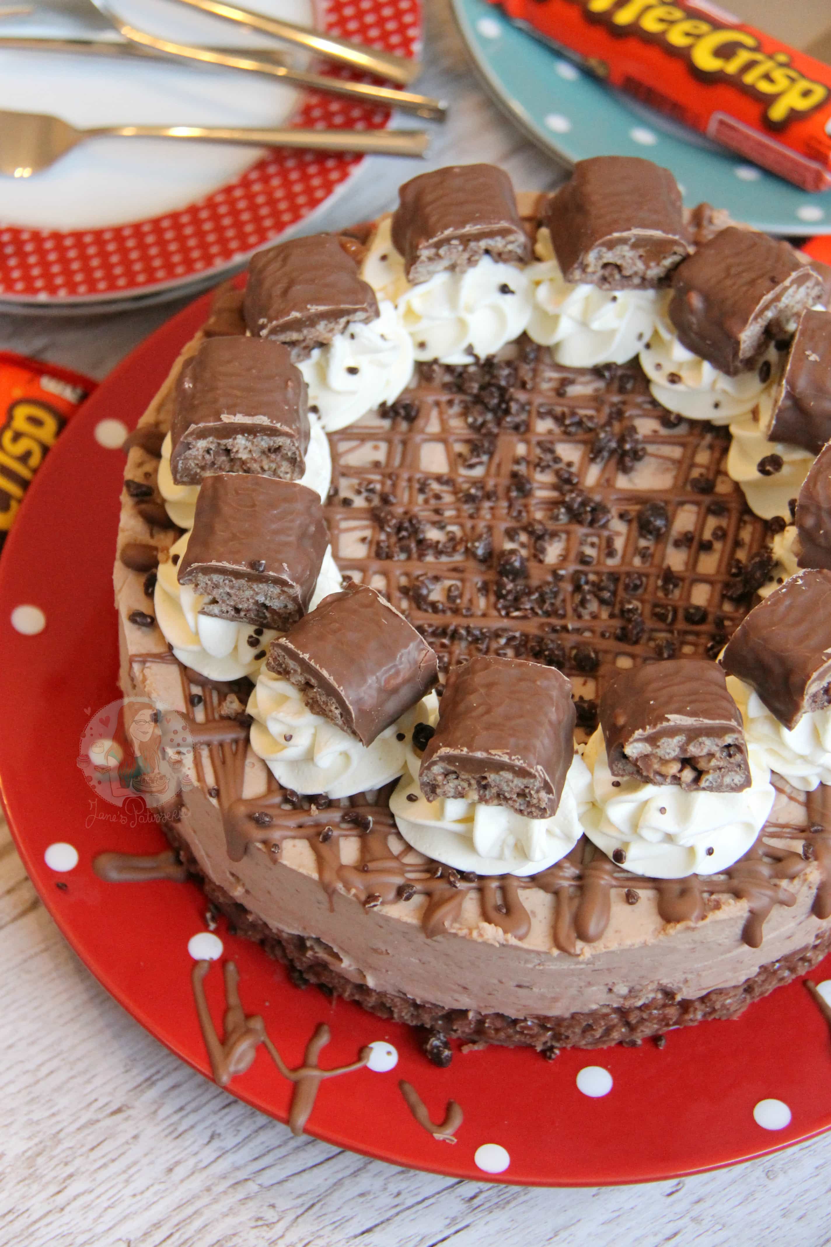 NoBake Toffee Crisp Cheesecake! Jane's Patisserie