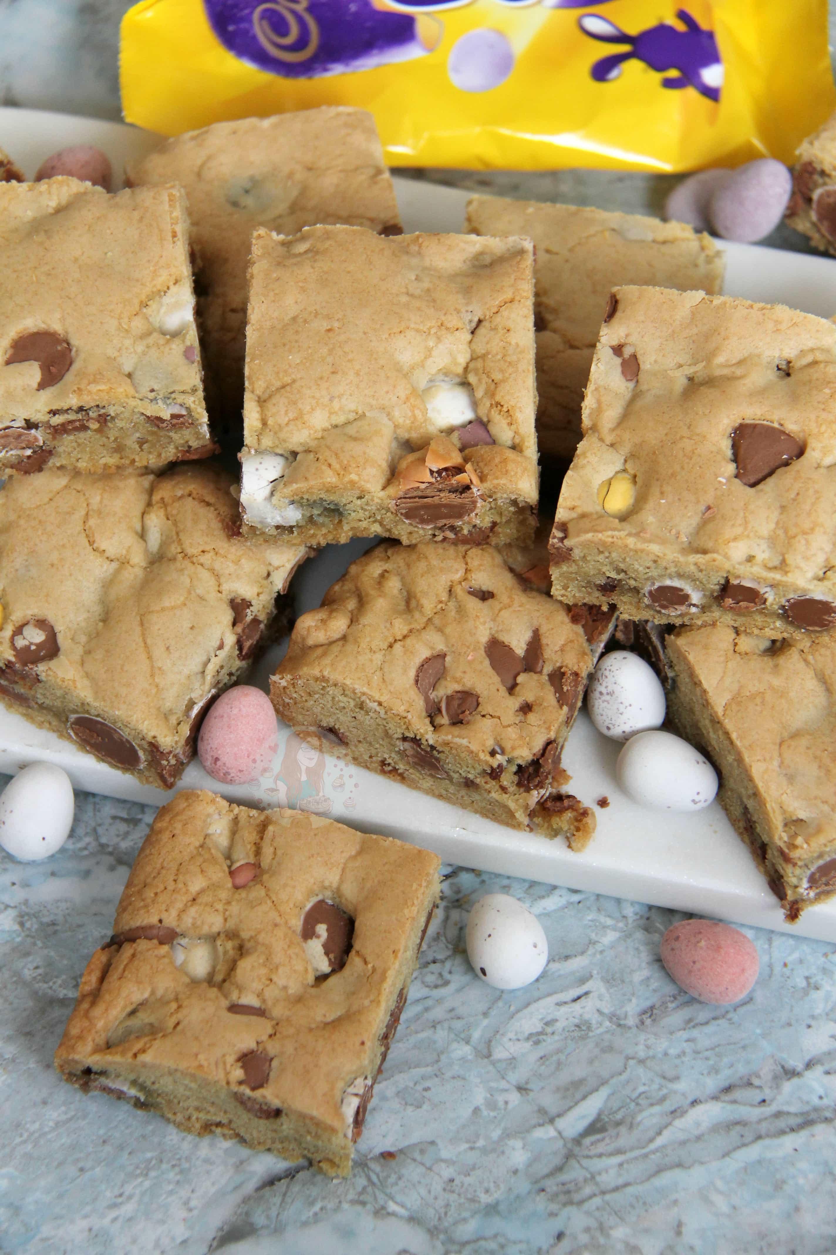 Mini Egg Cookie Bars Jane's Patisserie