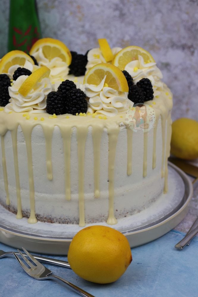 Lemon Elderflower Cake! Jane's Patisserie