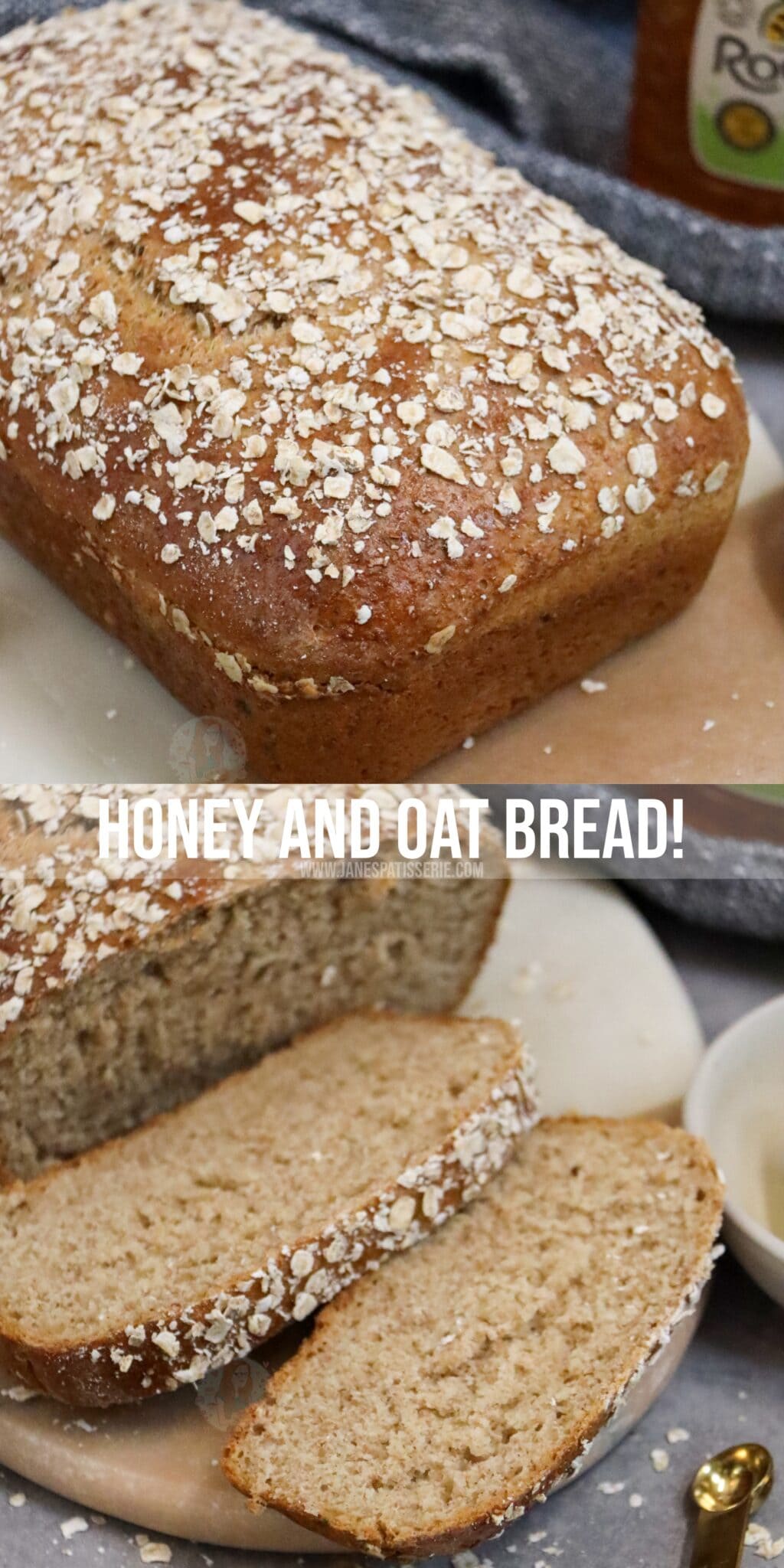 Honey & Oat Bread! Jane's Patisserie