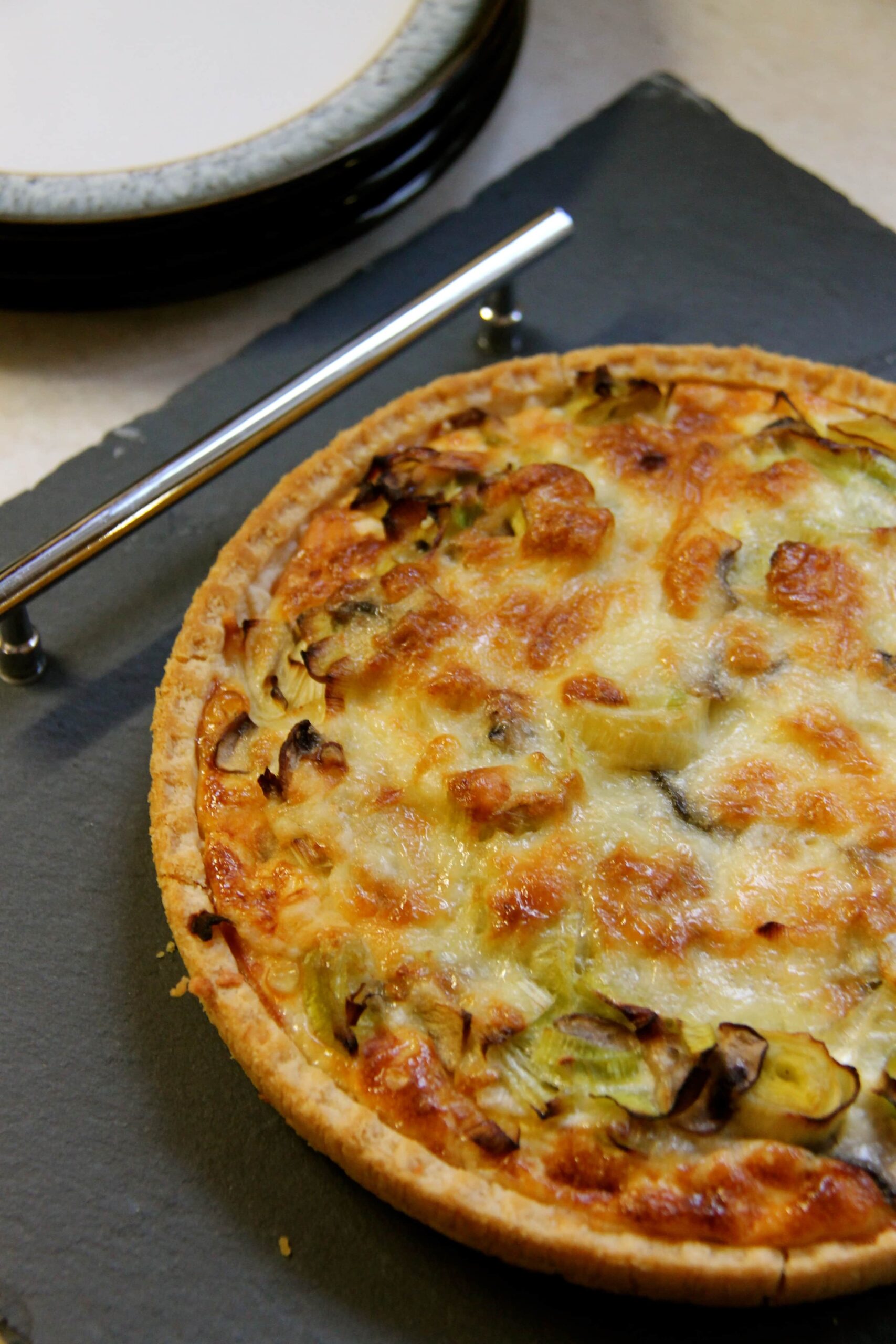 Ham, Leek & Mushroom Quiche! Jane's Patisserie