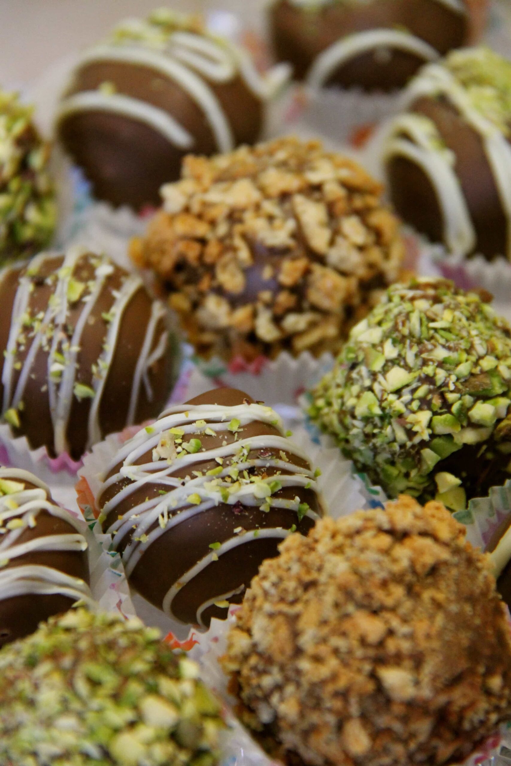 Amaretti, Pistachio & Rum Truffles! Jane's Patisserie