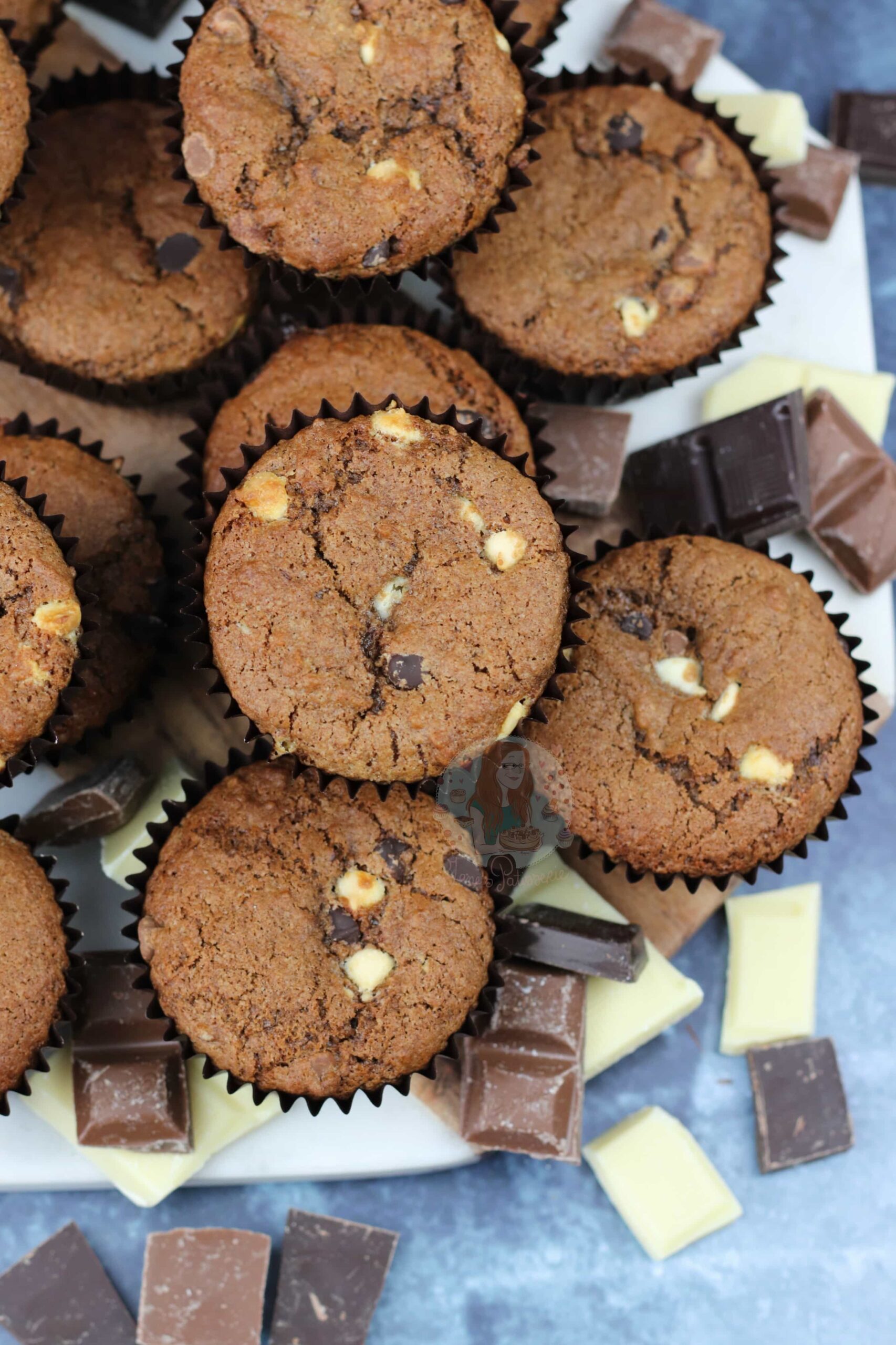 Triple Chocolate Muffins! Jane's Patisserie