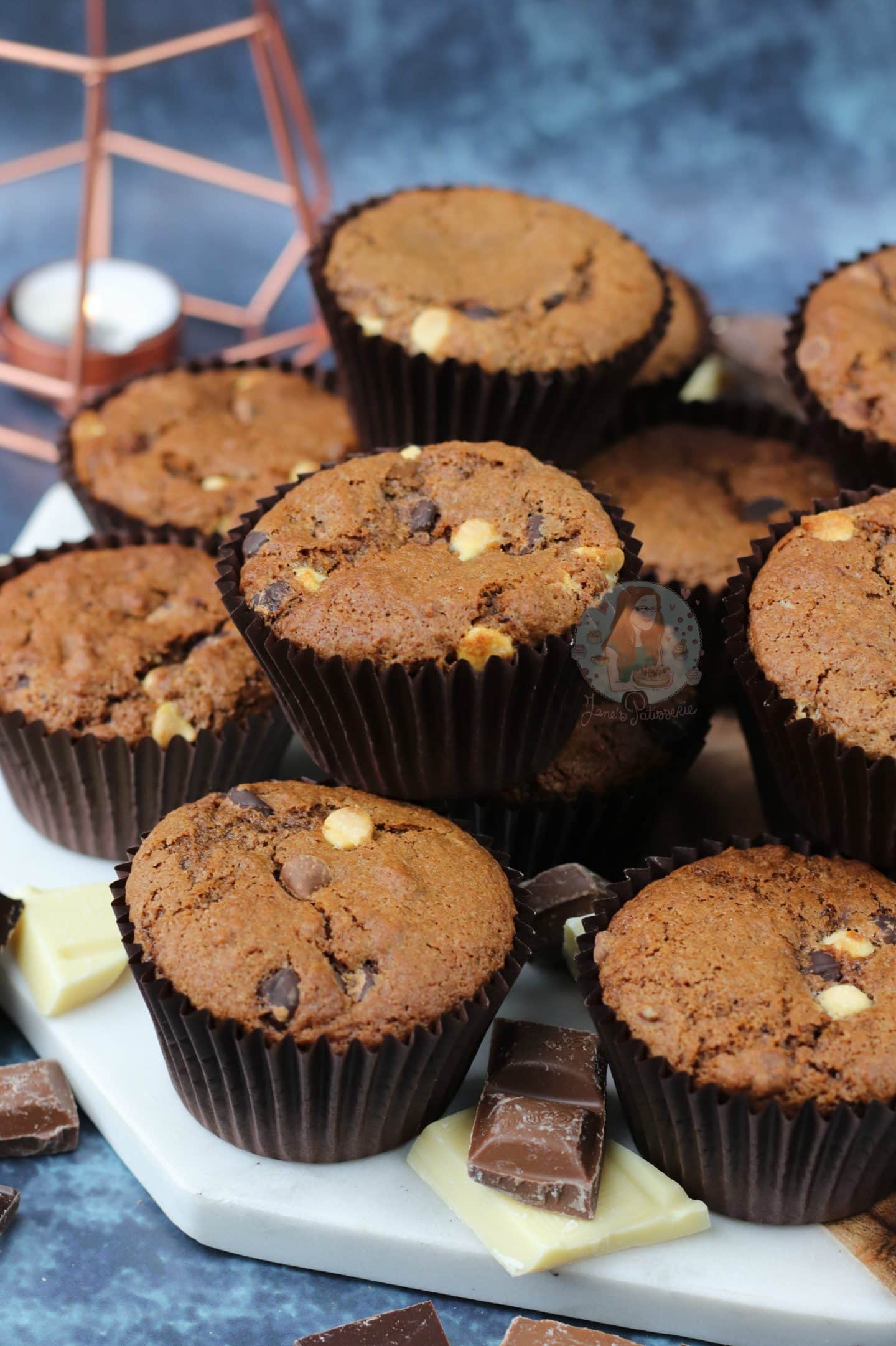 Triple Chocolate Muffins! Jane's Patisserie