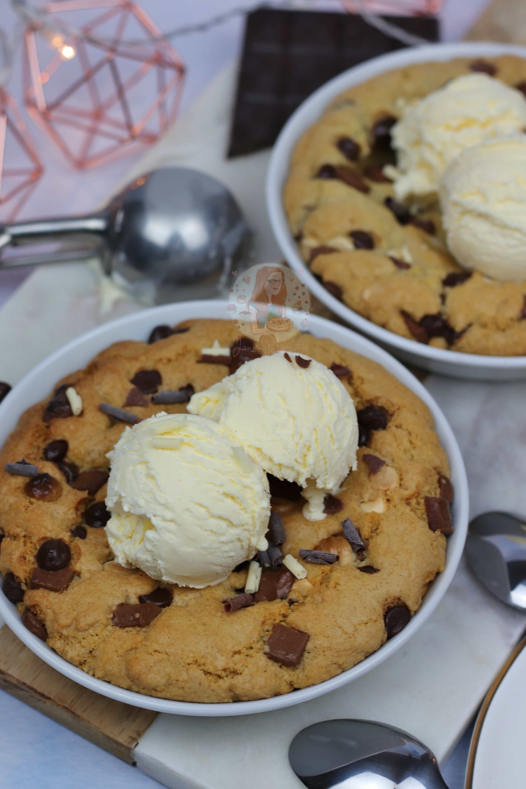 Individual Chocolate Chip Cookie Dough Desserts! Jane's Patisserie