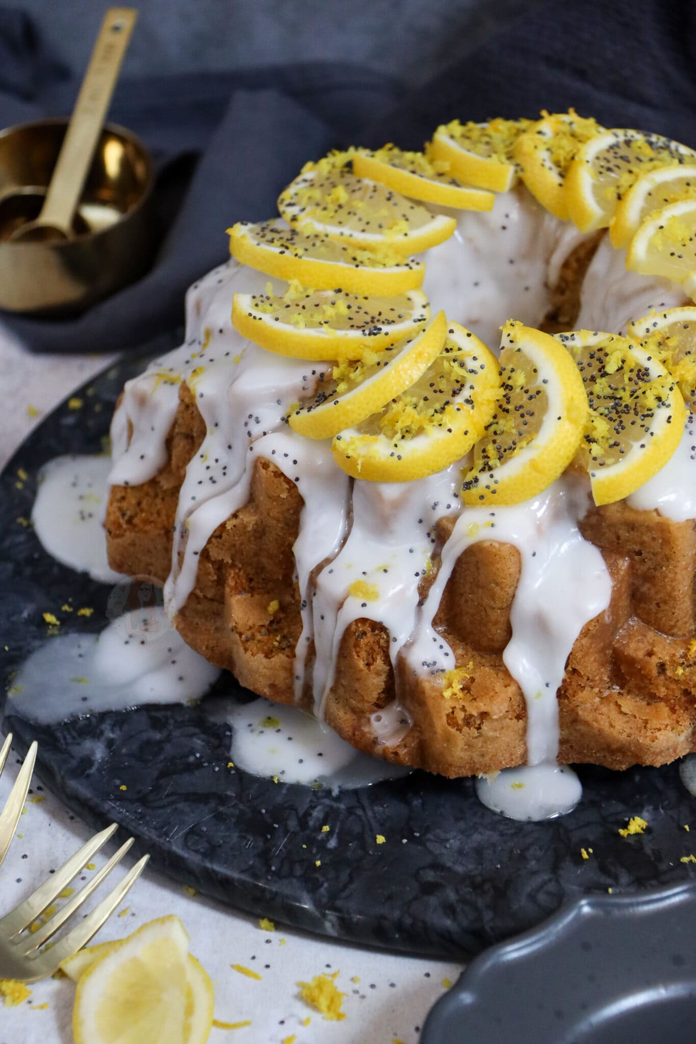 Lemon and Poppyseed Bundt Cake! Jane's Patisserie