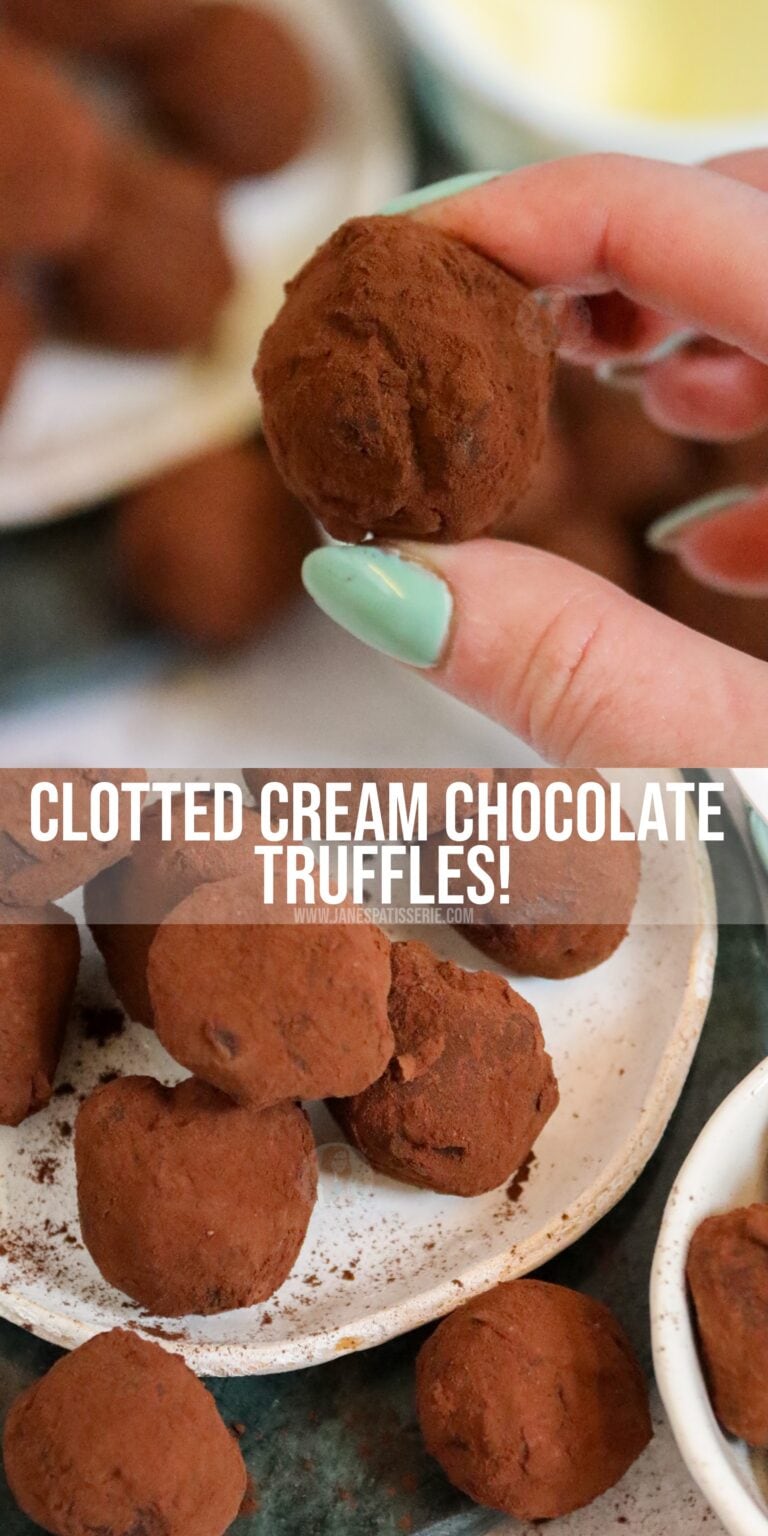 Clotted Cream Chocolate Truffles! Jane's Patisserie
