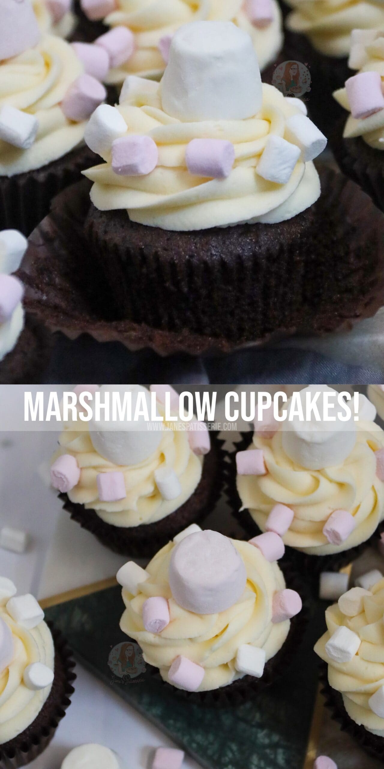 Marshmallow Cupcakes! Jane's Patisserie