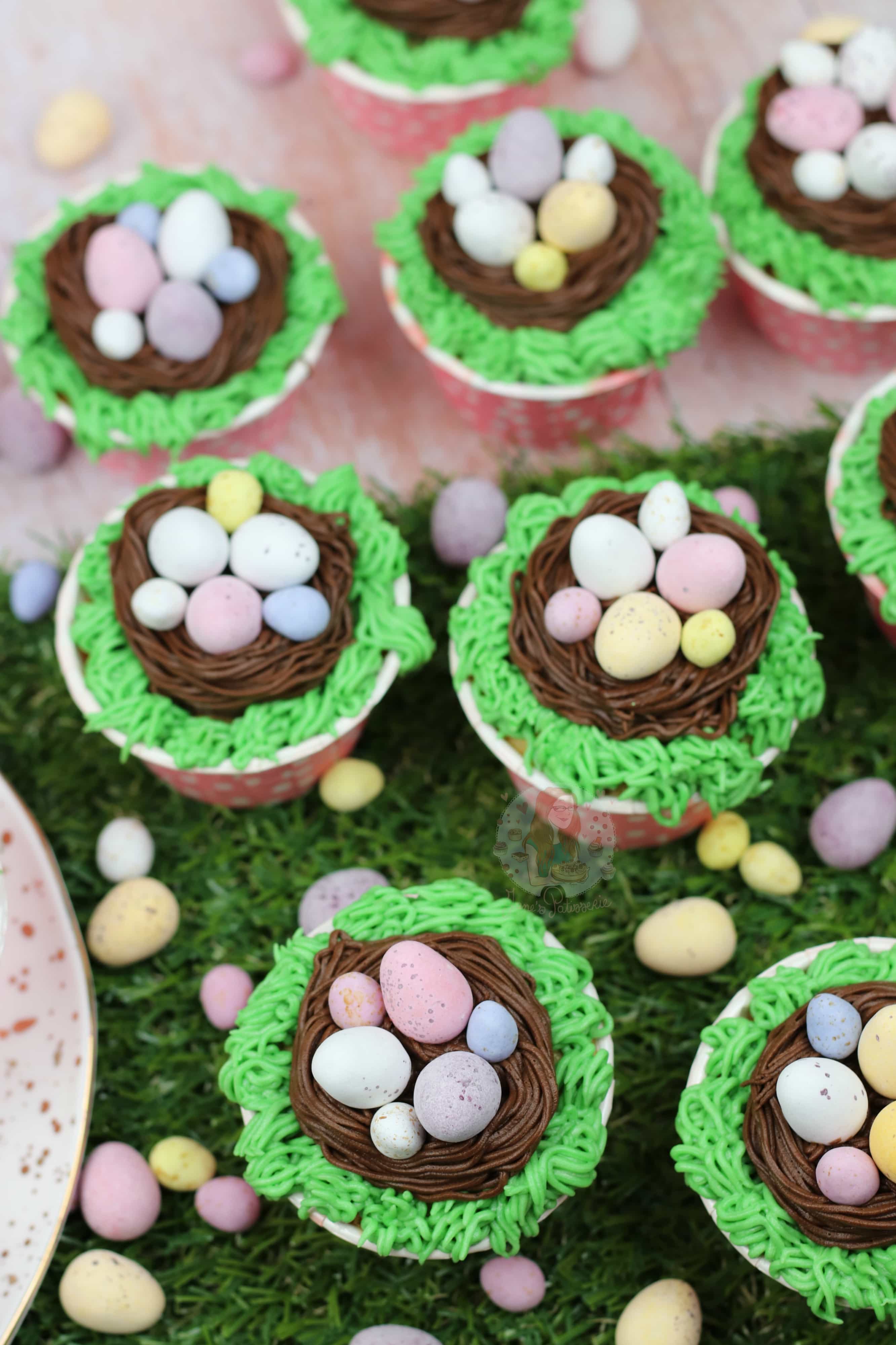 Easter Nest Cupcakes! - Jane&amp;#39;s Patisserie