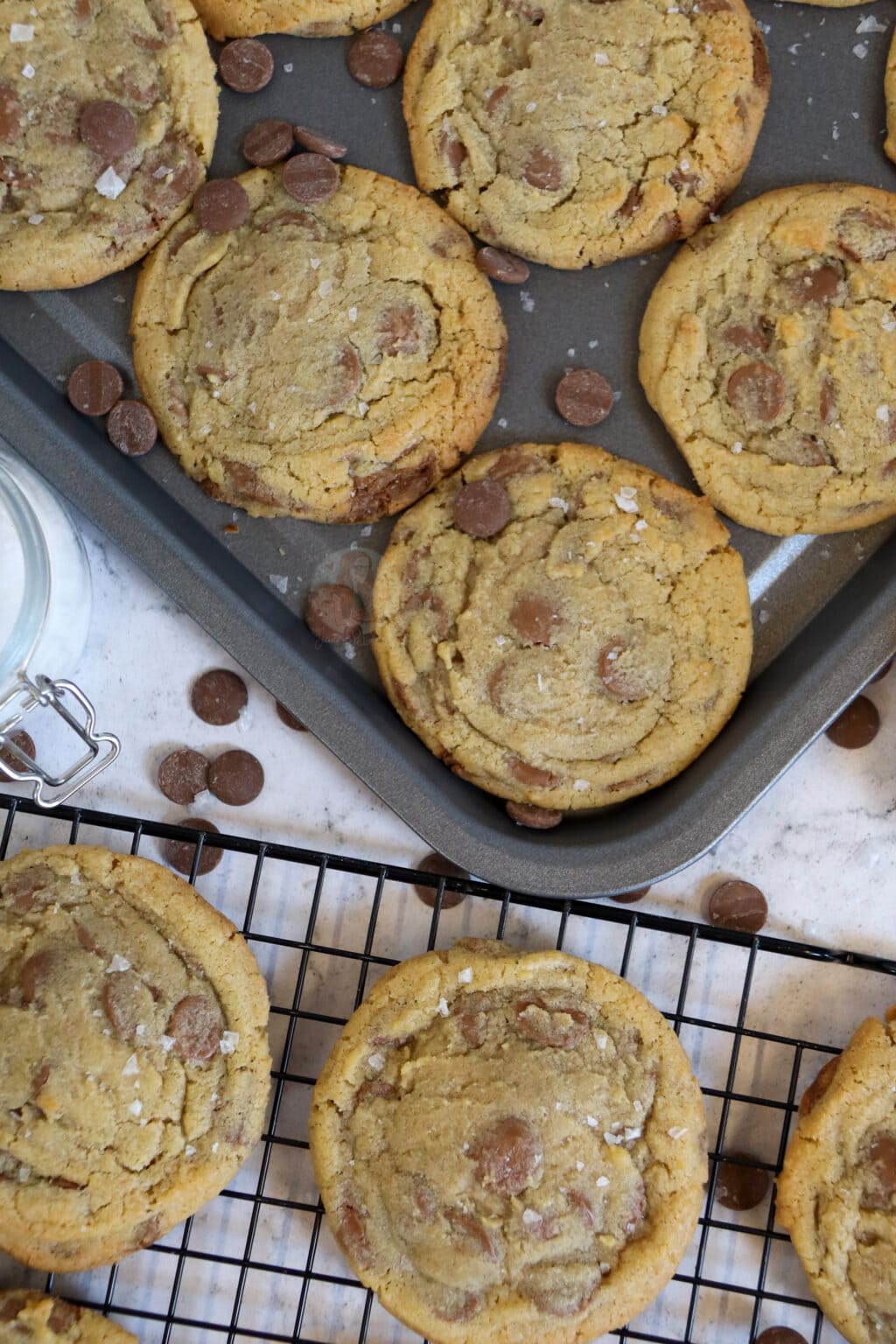 Milk Chocolate & Sea Salt Cookies! Jane's Patisserie