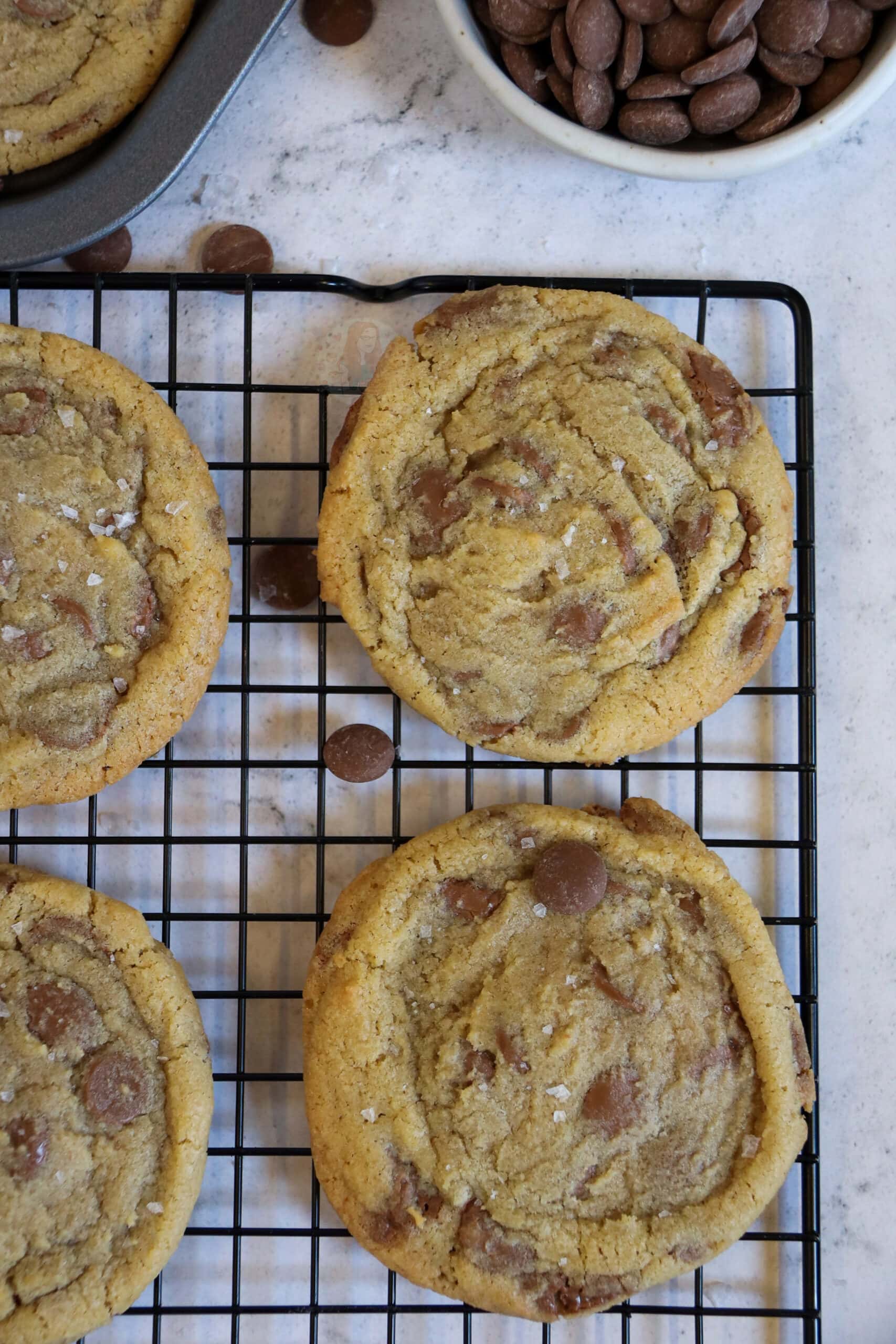Milk Chocolate & Sea Salt Cookies! Jane's Patisserie