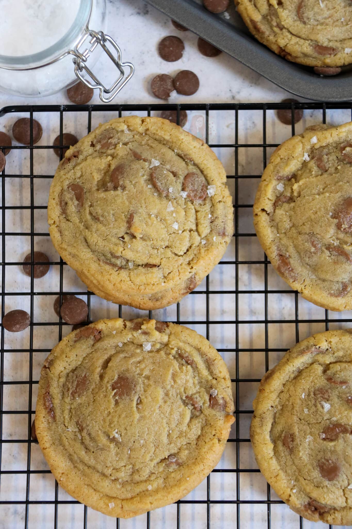 Milk Chocolate & Sea Salt Cookies! Jane's Patisserie