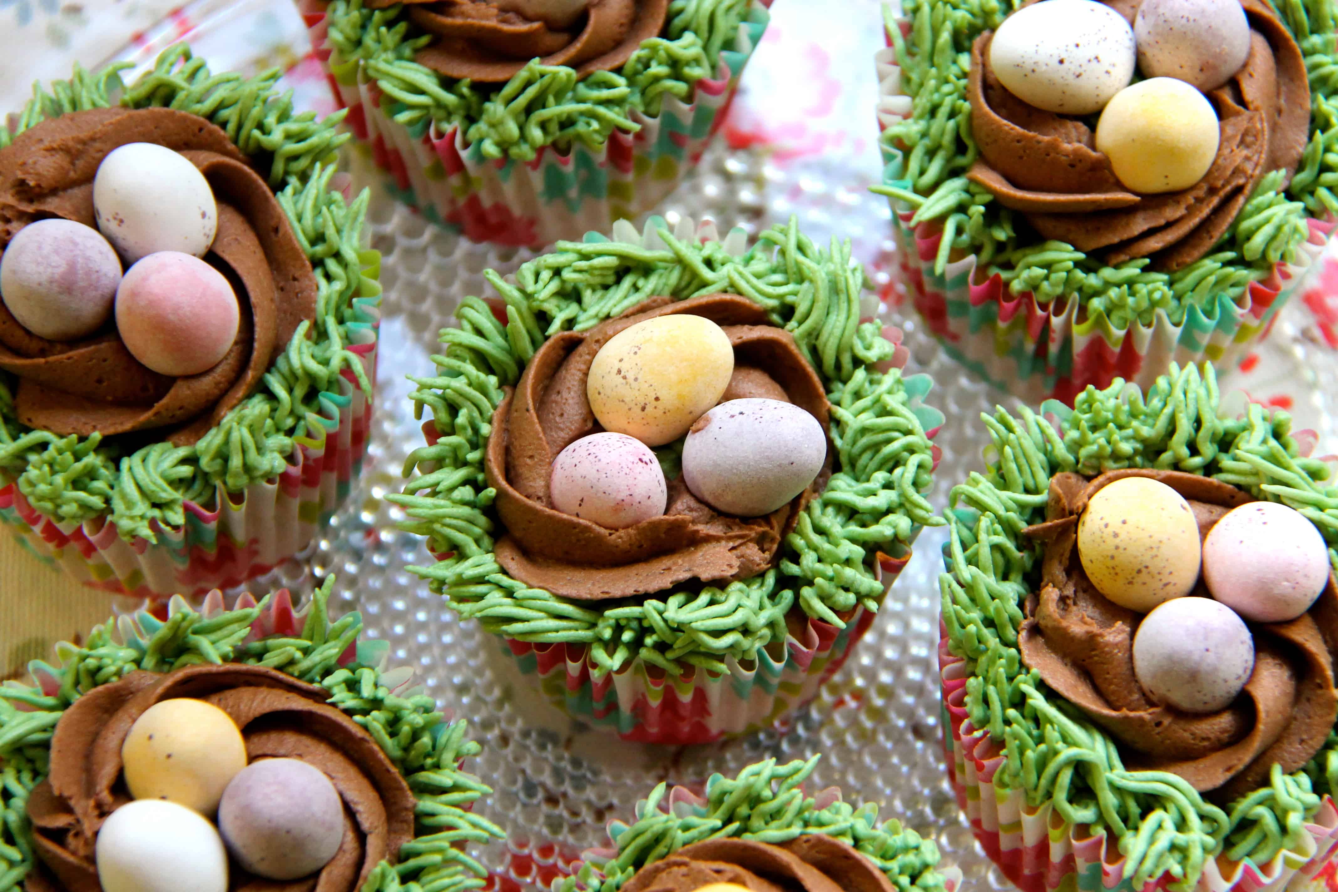 Vanilla Cupcakes Easter Nest Cupcakes! Jane's Patisserie