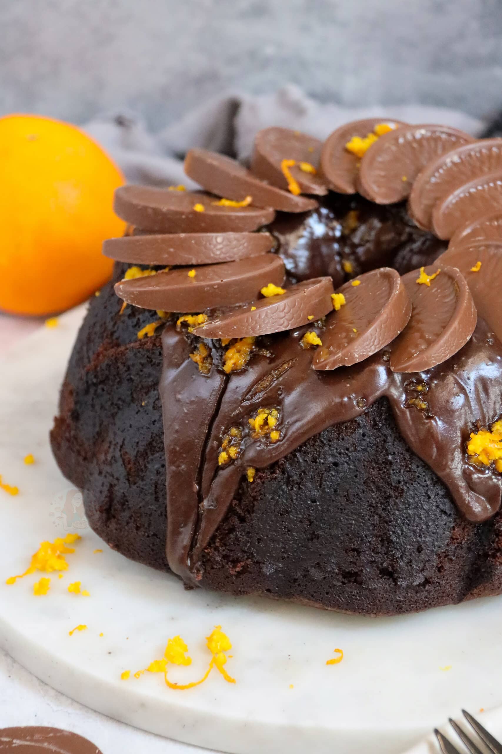 Terry's Chocolate Orange Bundt Cake! Jane's Patisserie