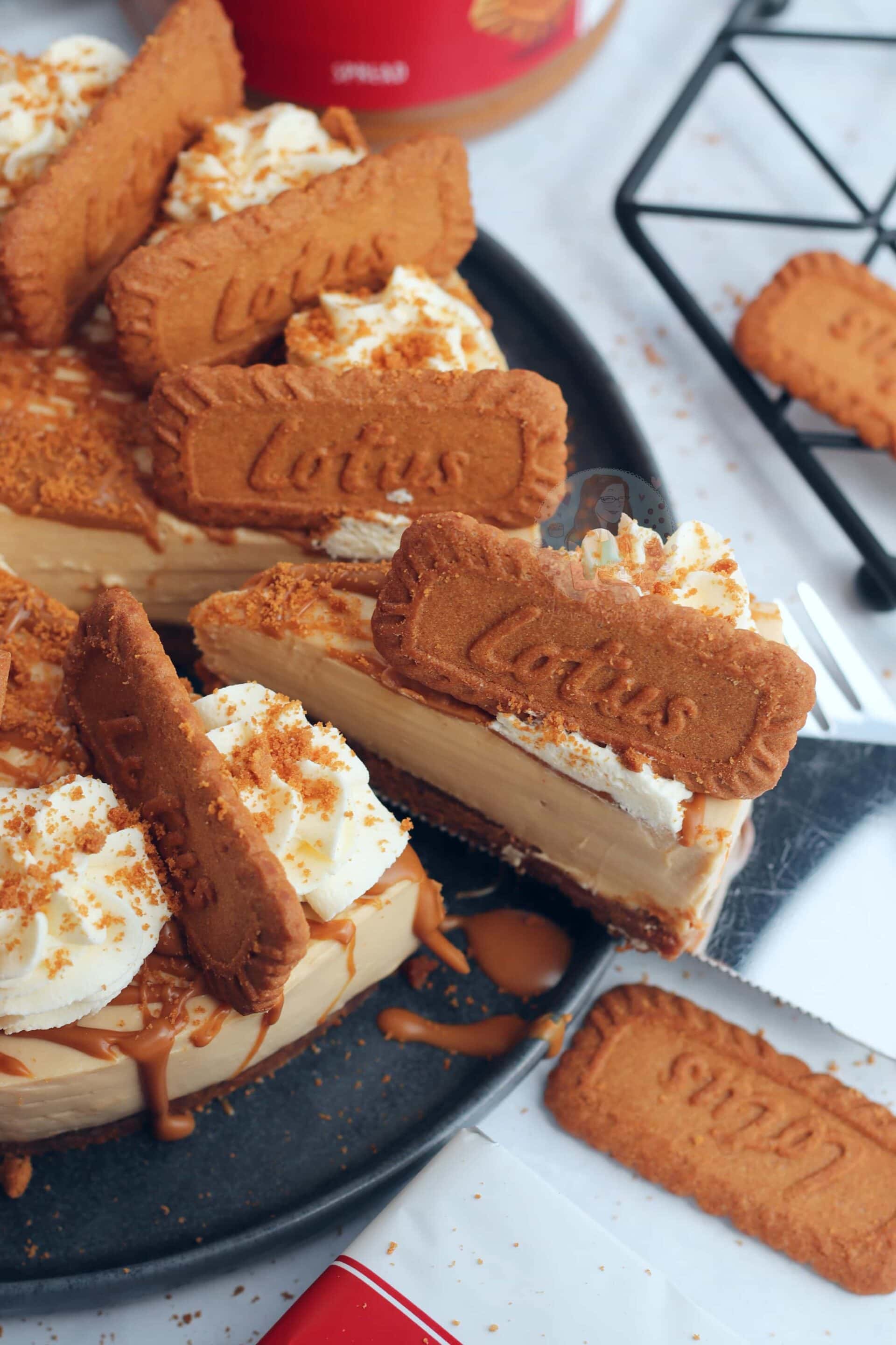 NoBake Biscoff Cheesecake! Jane's Patisserie