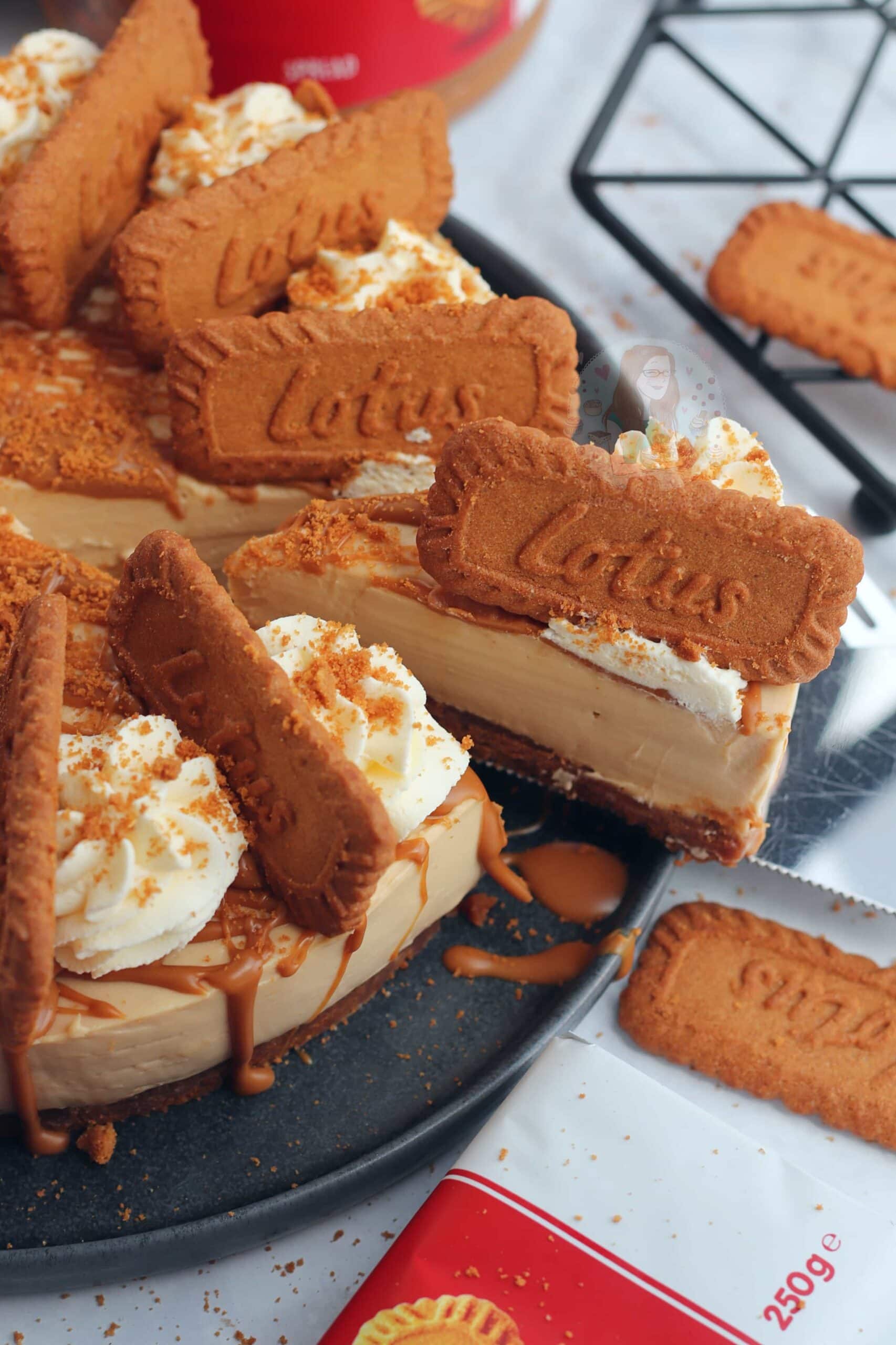 NoBake Biscoff Cheesecake! Jane's Patisserie