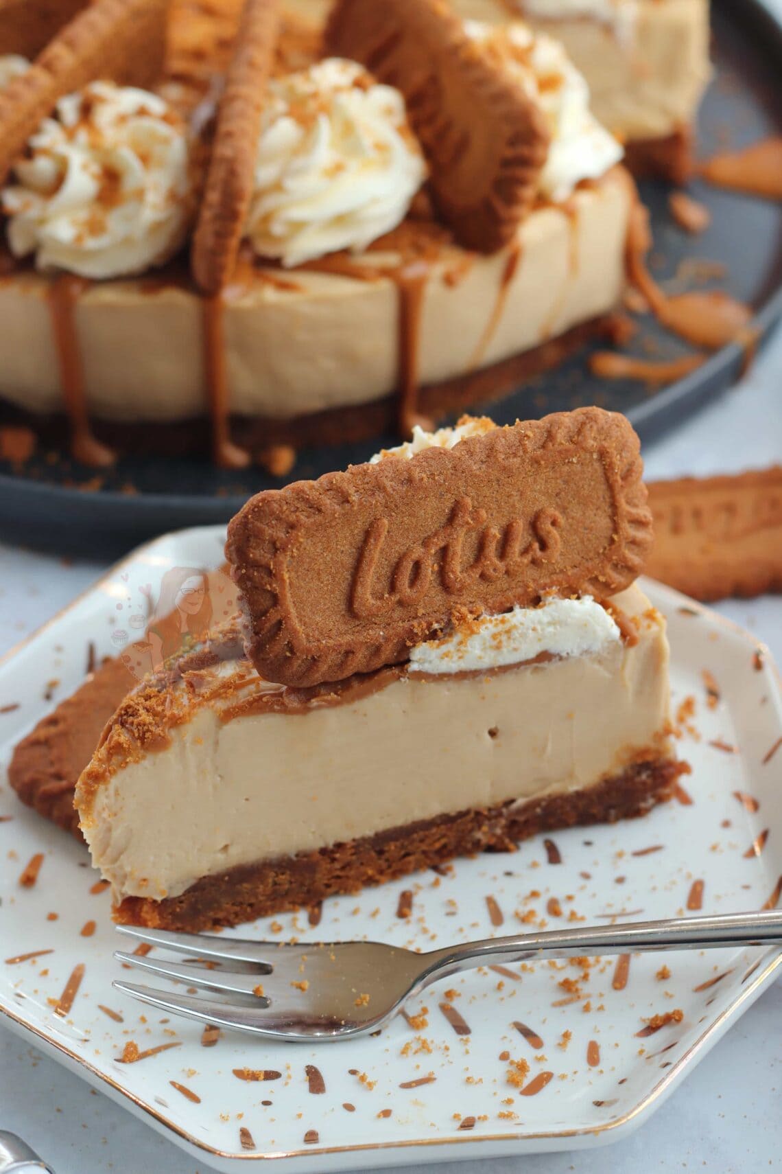 NoBake Biscoff Cheesecake! Jane's Patisserie