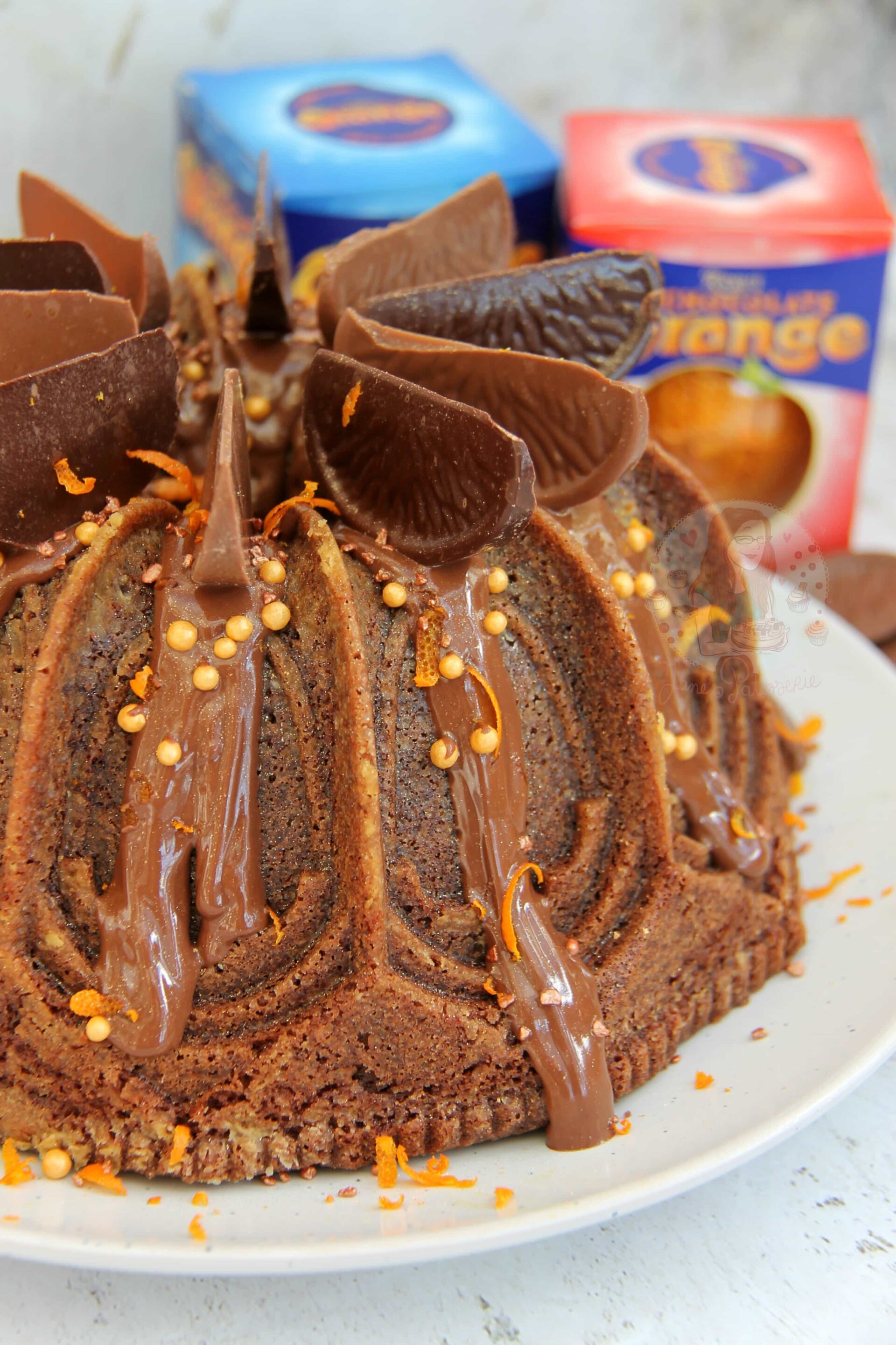 Terry's Chocolate Orange Bundt Cake! Jane's Patisserie