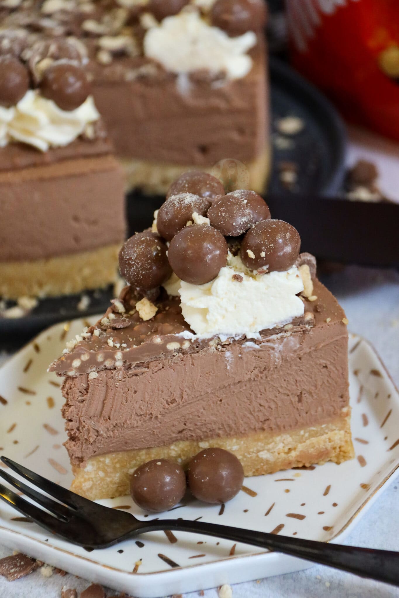 NoBake Chocolate Malteser Cheesecake! Jane's Patisserie