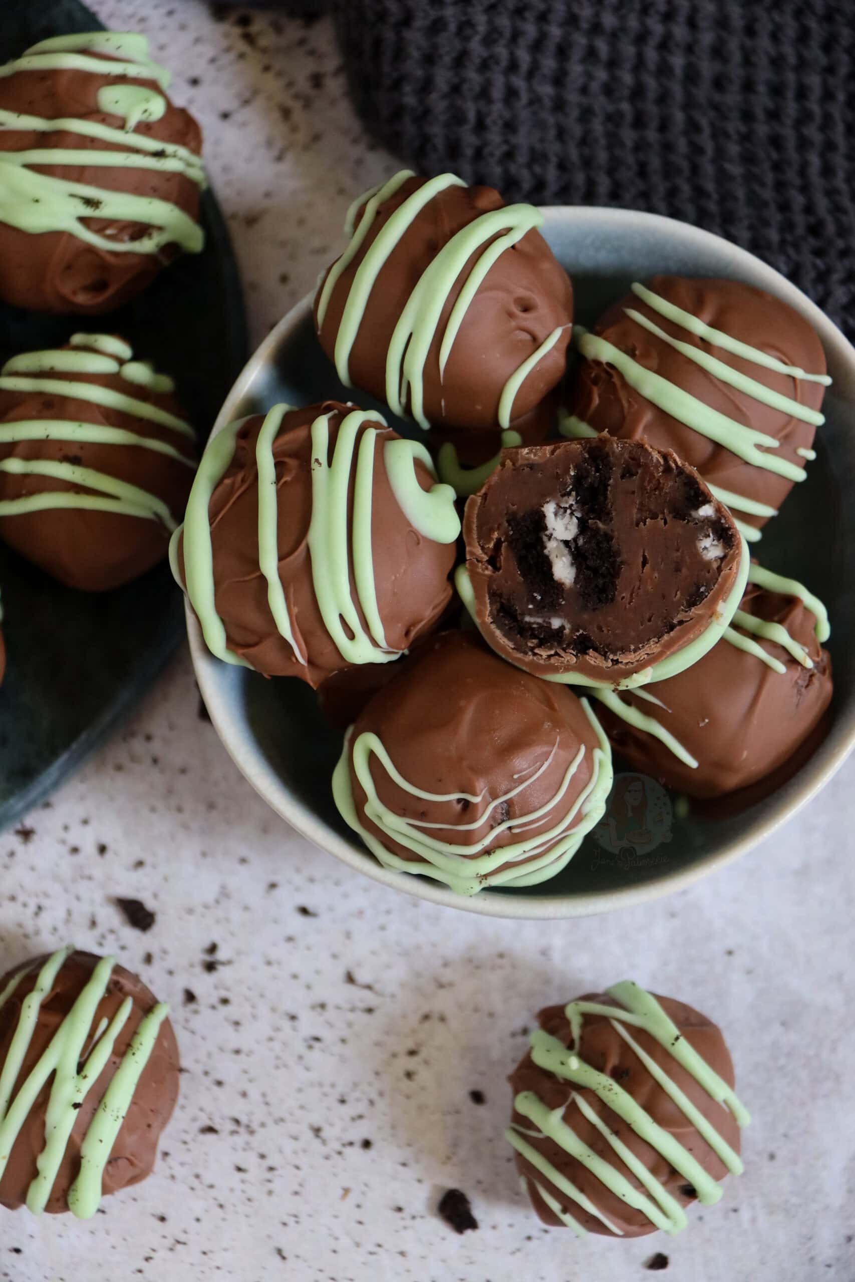 Peppermint Truffles! Jane's Patisserie