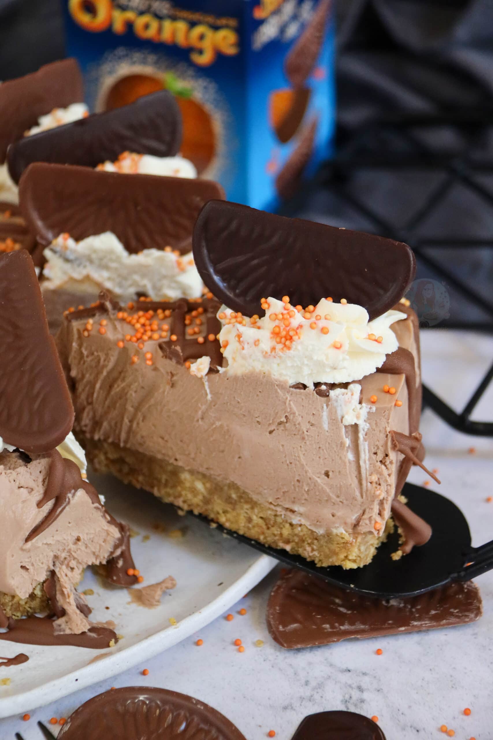 NoBake Terry's Chocolate Orange Cheesecake! Jane's Patisserie