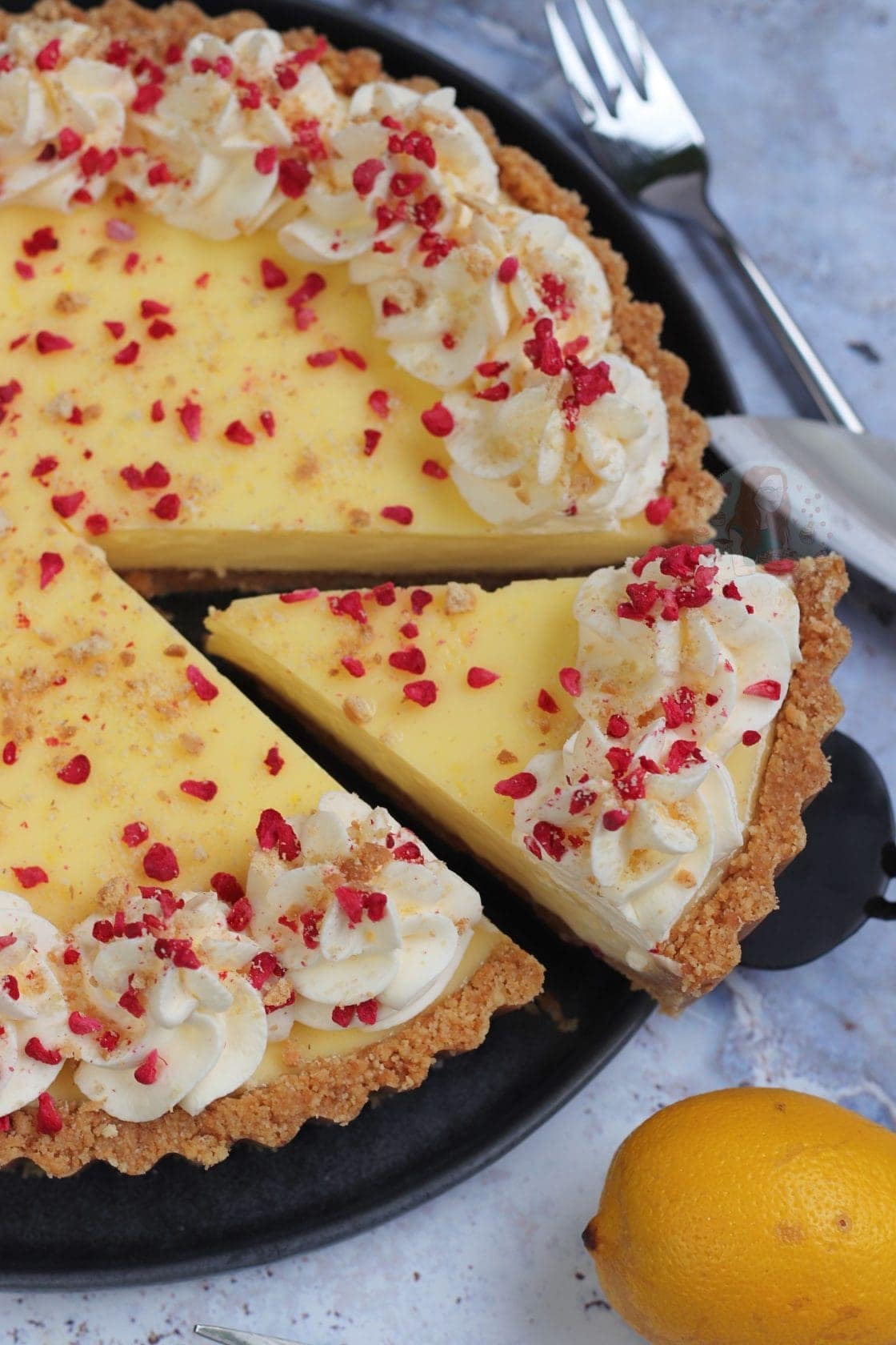 Lemon Posset Tart! Jane's Patisserie