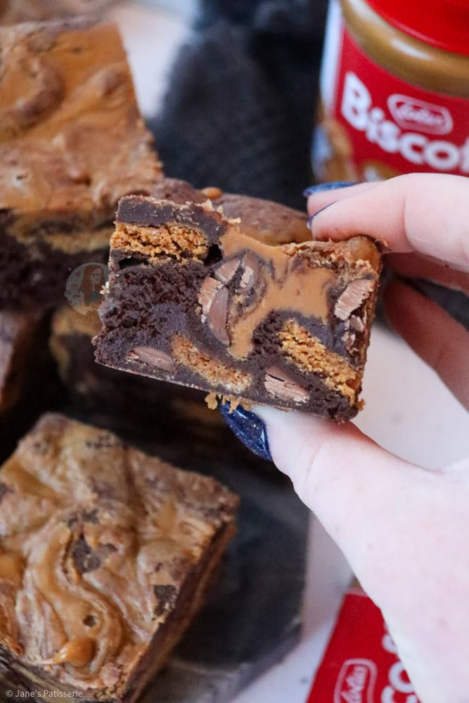 Biscoff Brownies!