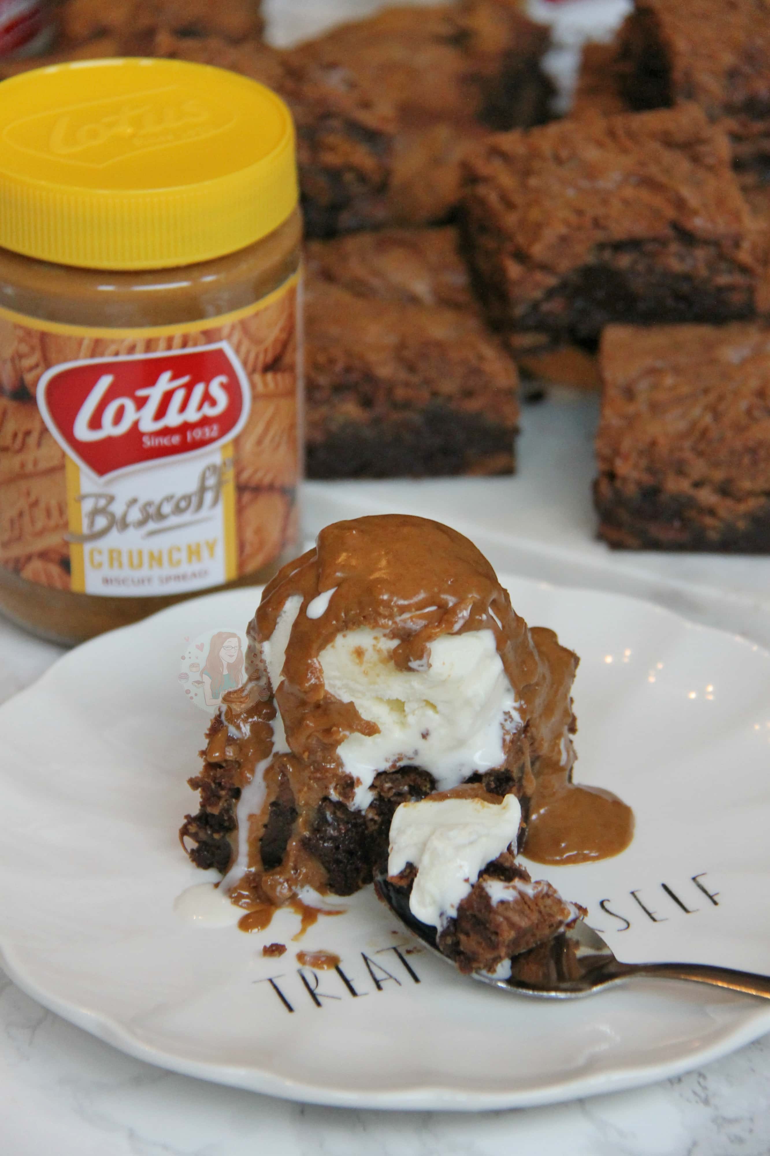 Biscoff Brownies! Jane's Patisserie