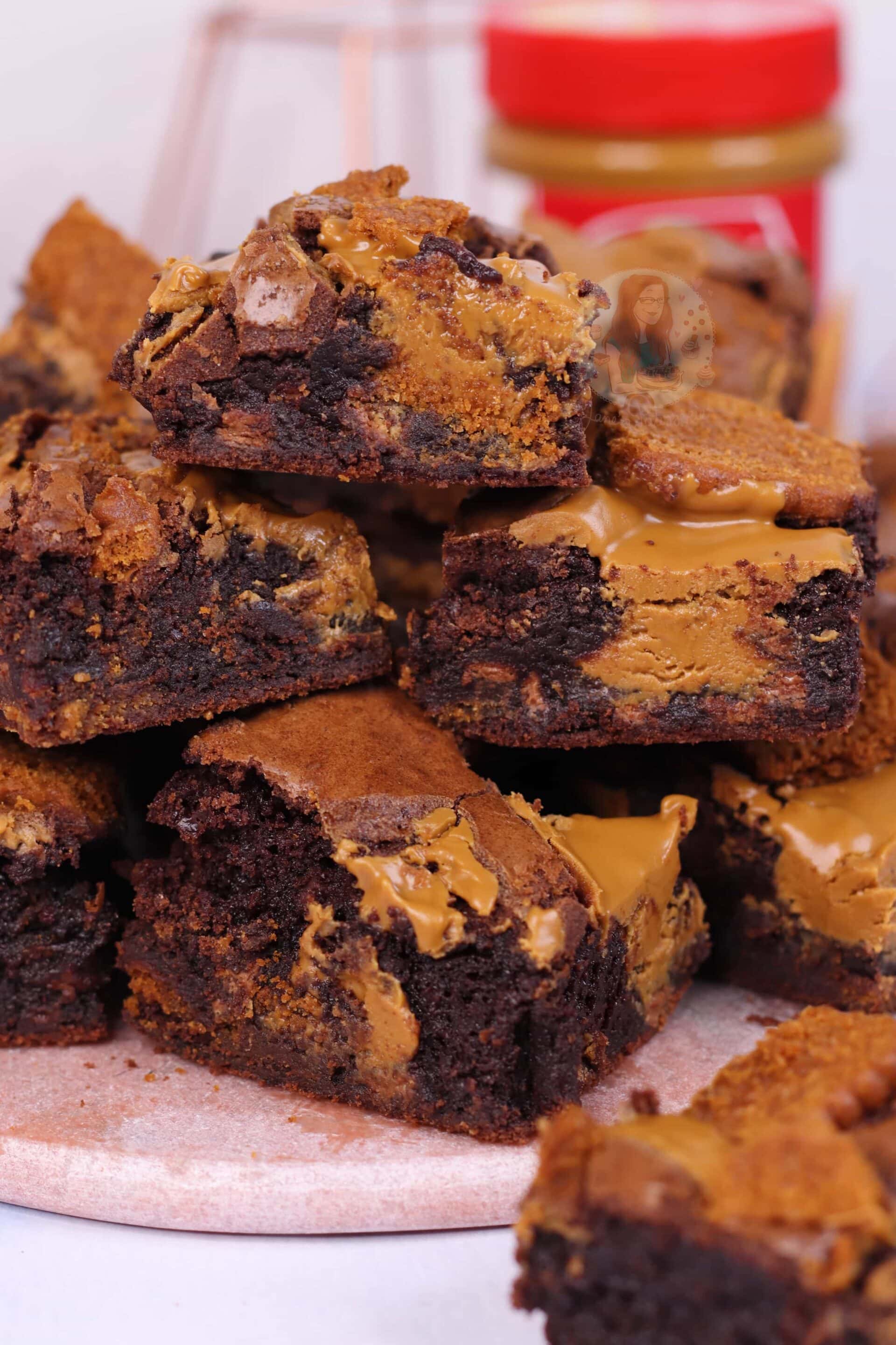 Biscoff Brownies! Jane's Patisserie