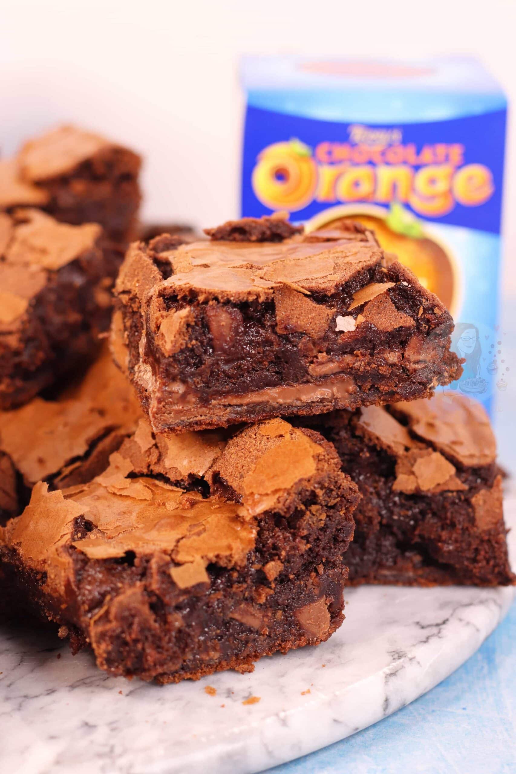 Terry's Chocolate Orange Brownies! Jane's Patisserie