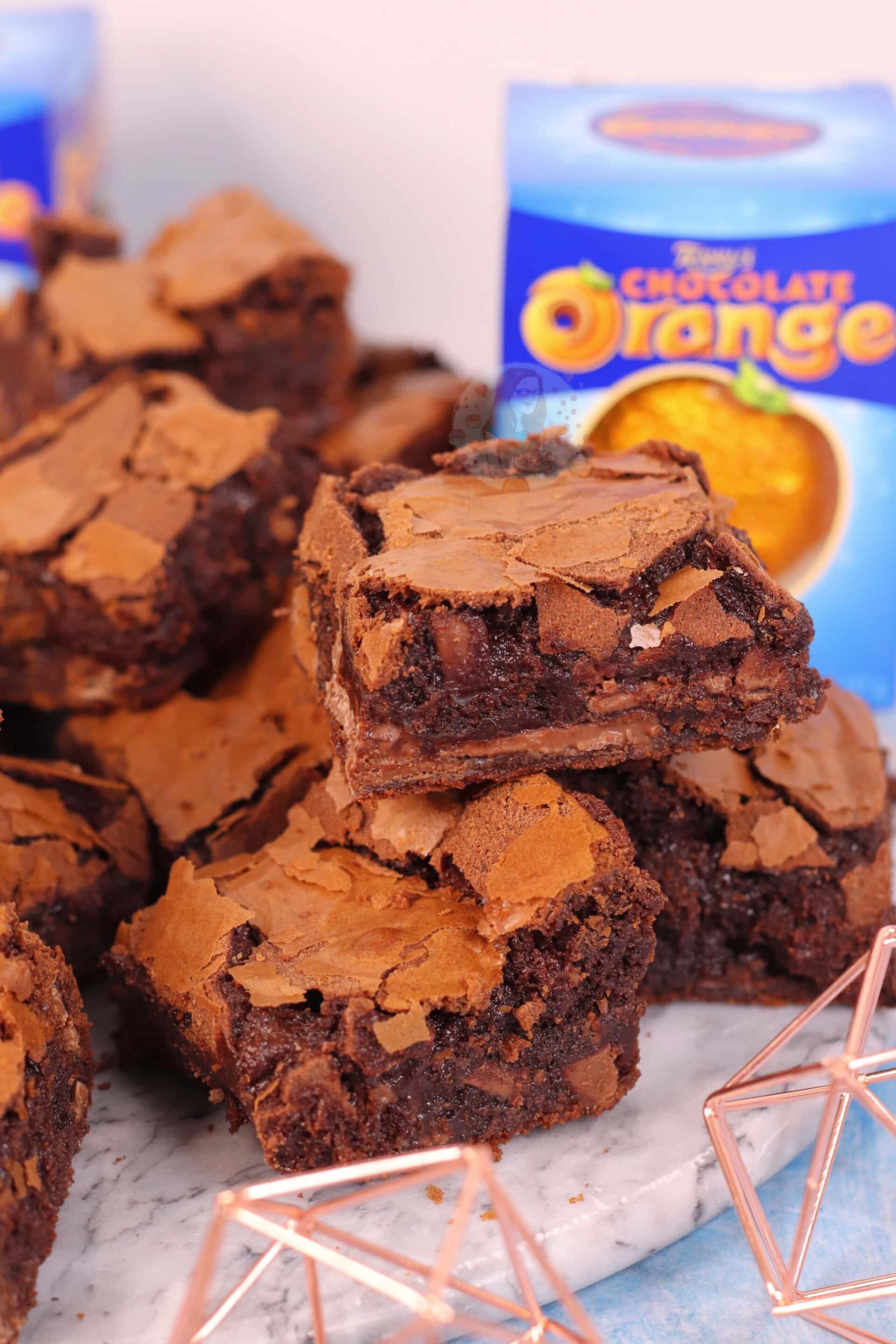 Terry's Chocolate Orange Brownies! Jane's Patisserie