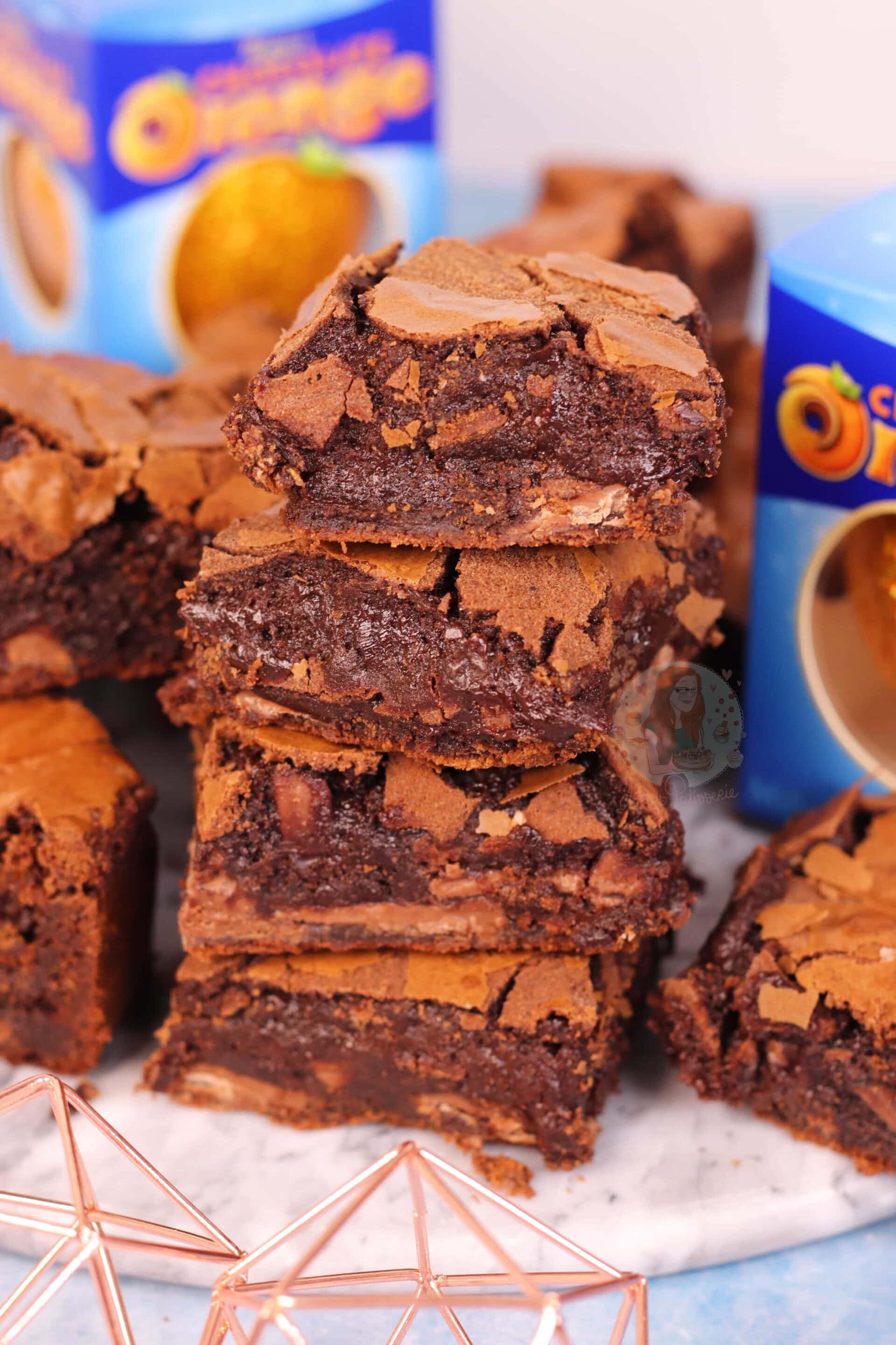 Terry's Chocolate Orange Brownies! Jane's Patisserie