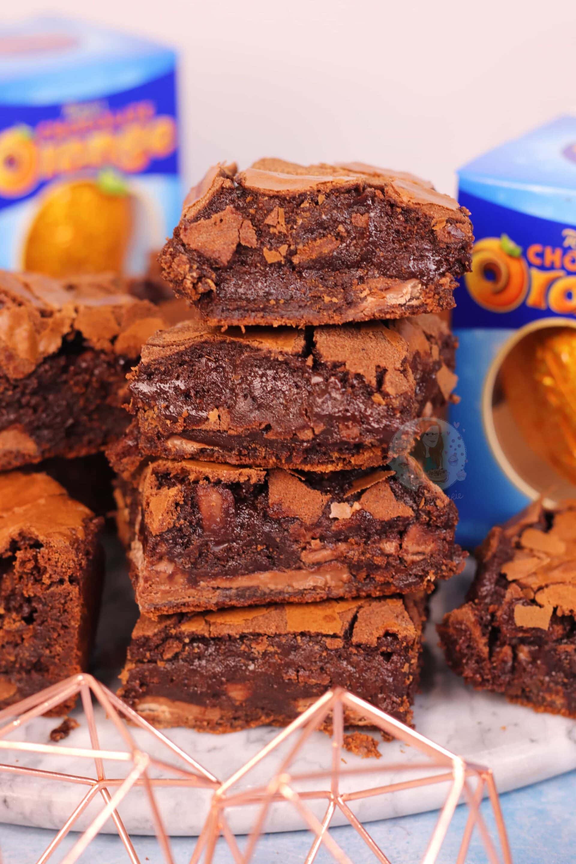 Terry's Chocolate Orange Brownies! Jane's Patisserie