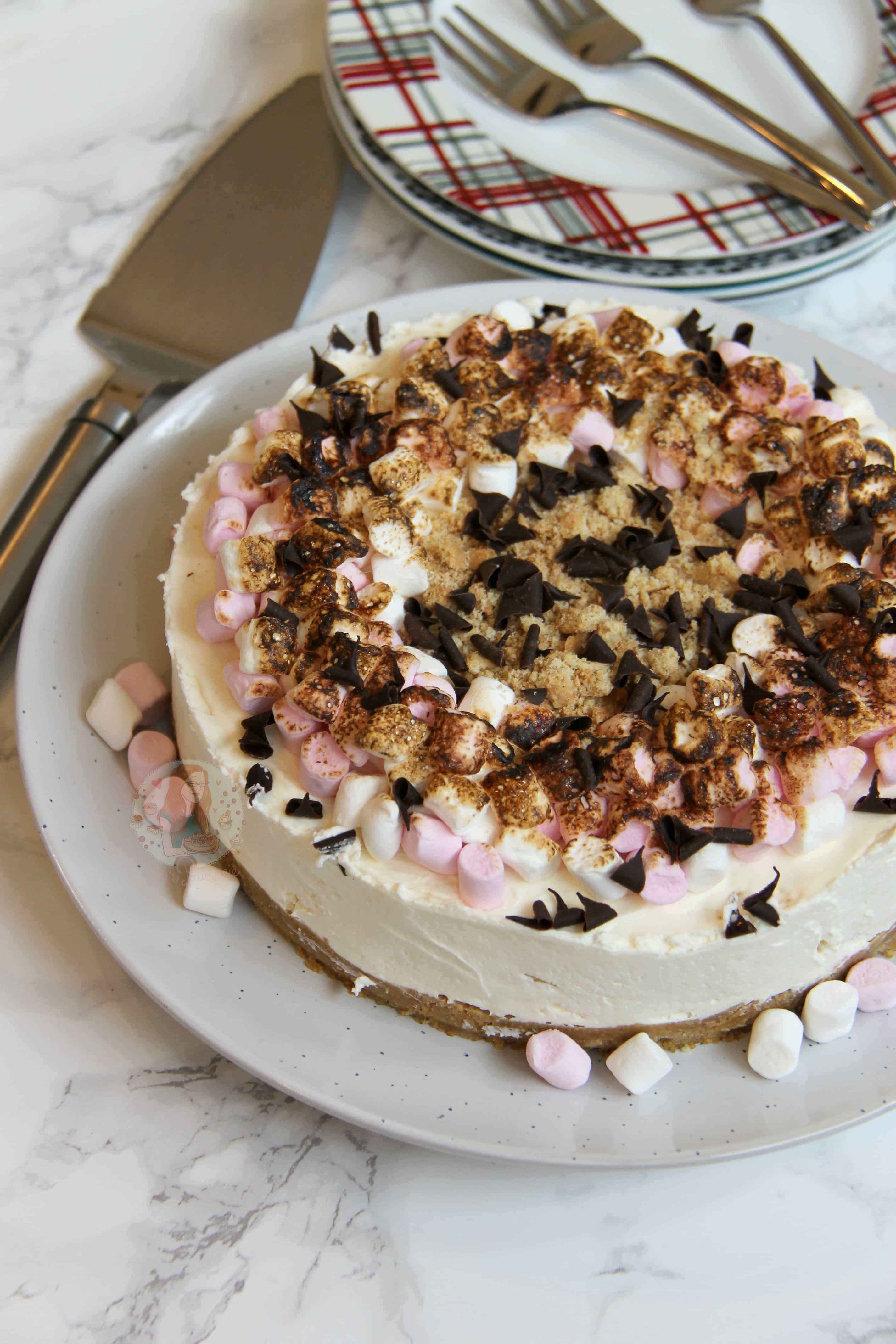 NoBake S'mores Cheesecake! Jane's Patisserie