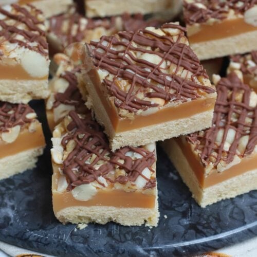 Salted Caramel Nut Slice! Jane's Patisserie