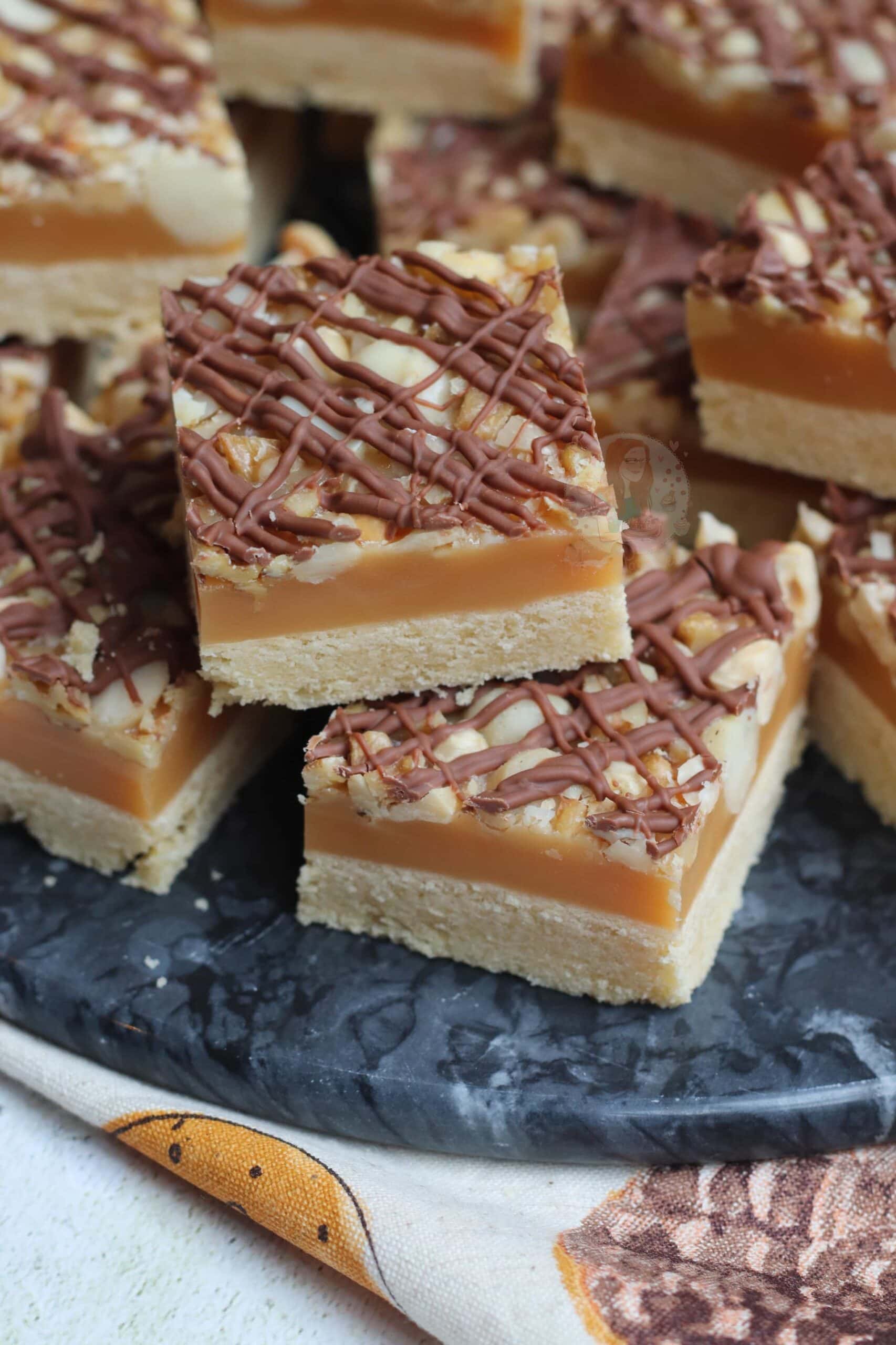 Salted Caramel Nut Slice! Jane's Patisserie
