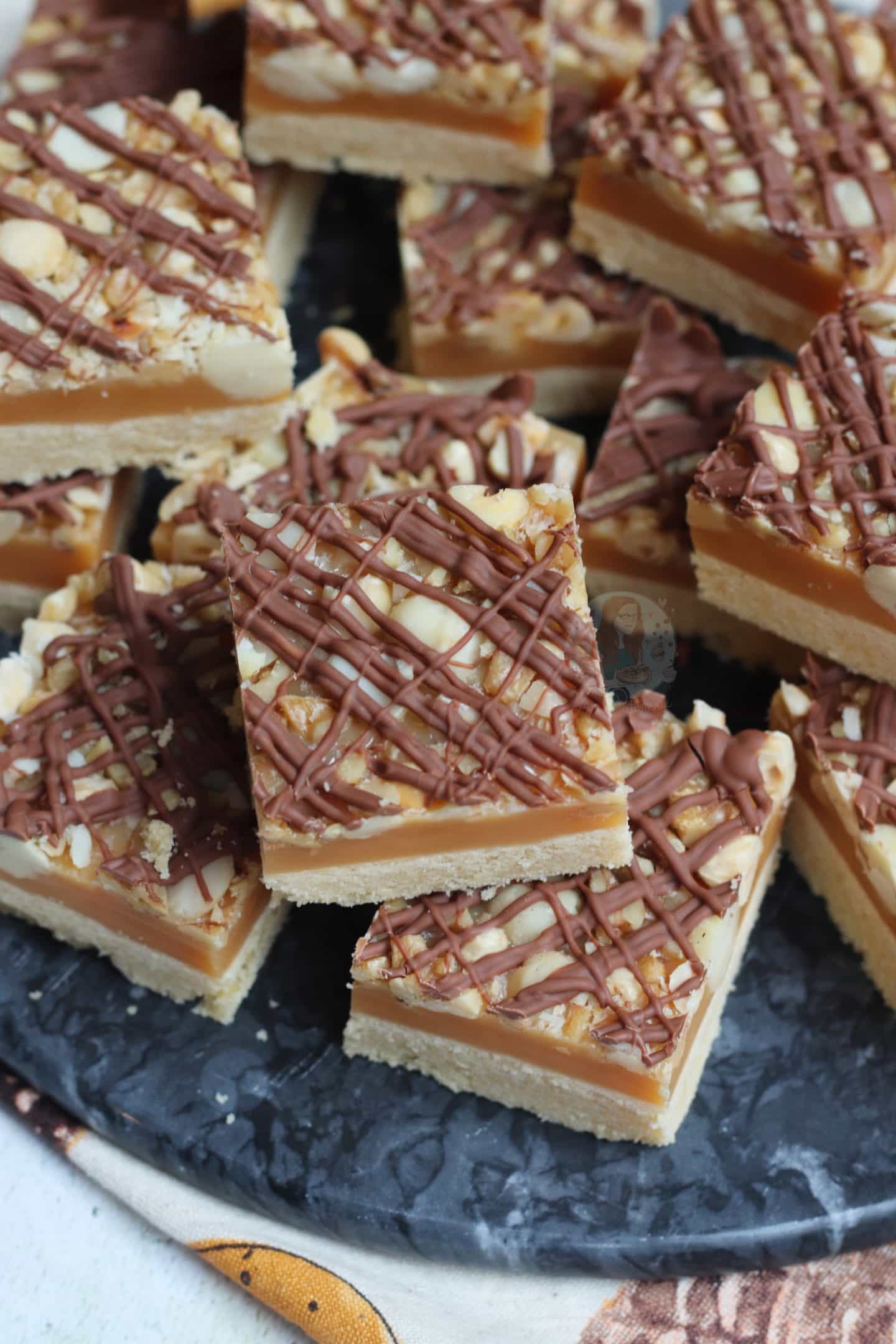 Salted Caramel Nut Slice! Jane's Patisserie