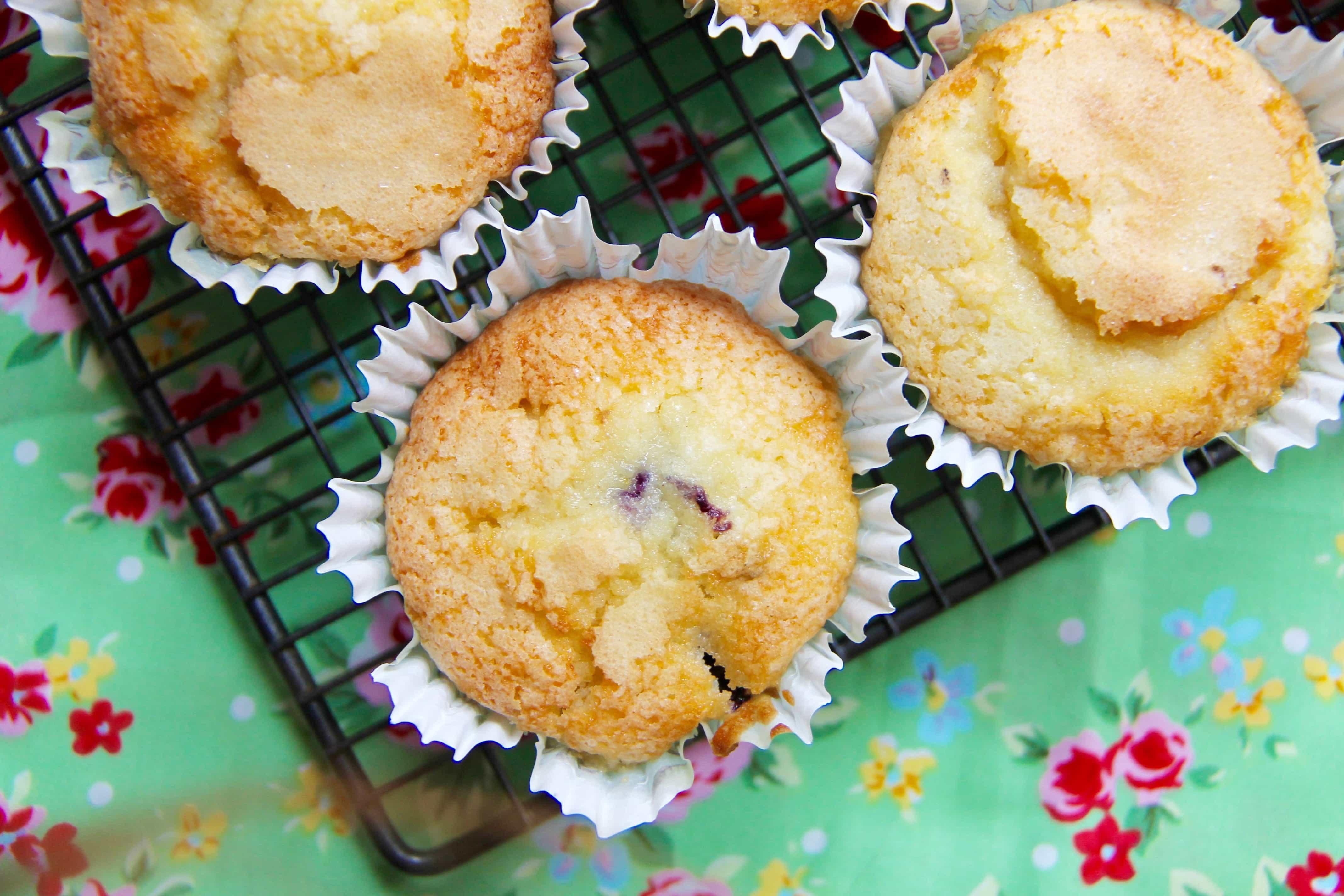 Lemon & Blueberry Muffins! Jane's Patisserie