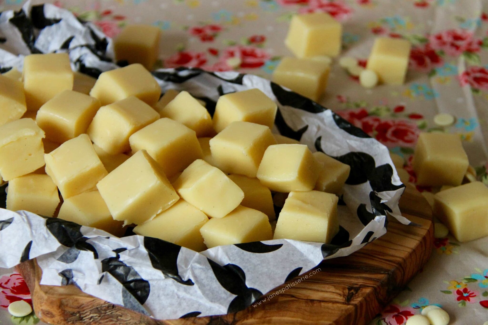 White Chocolate Fudge! Jane's Patisserie