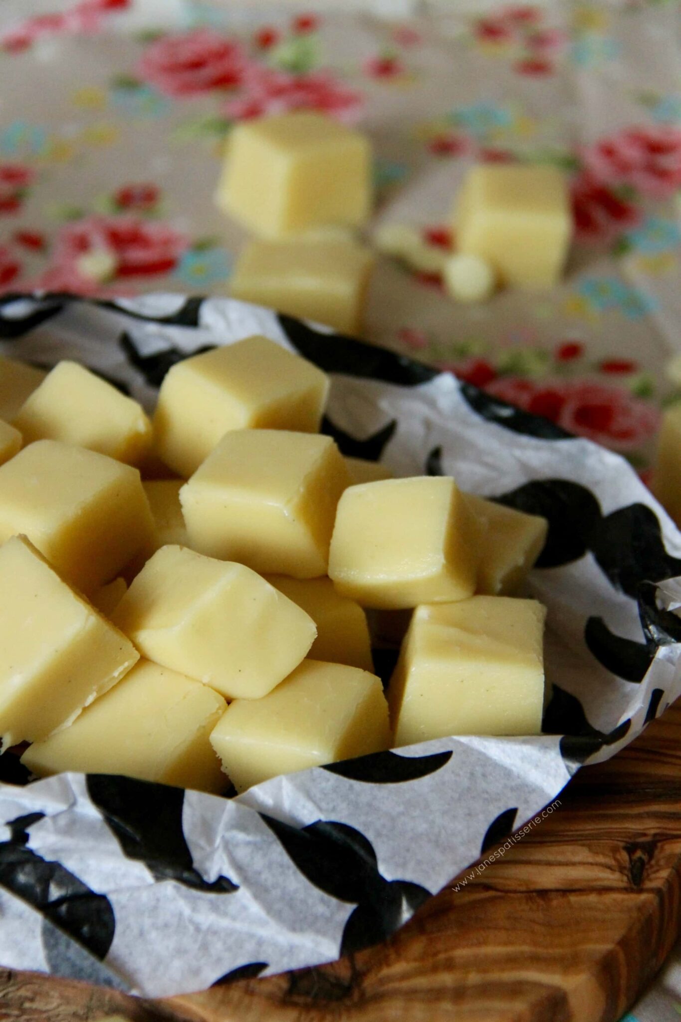 White Chocolate Fudge! Jane's Patisserie