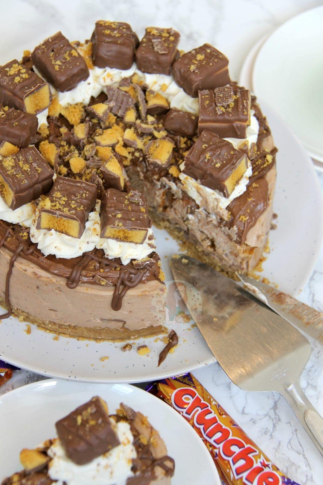 NoBake Crunchie Cheesecake! Jane's Patisserie