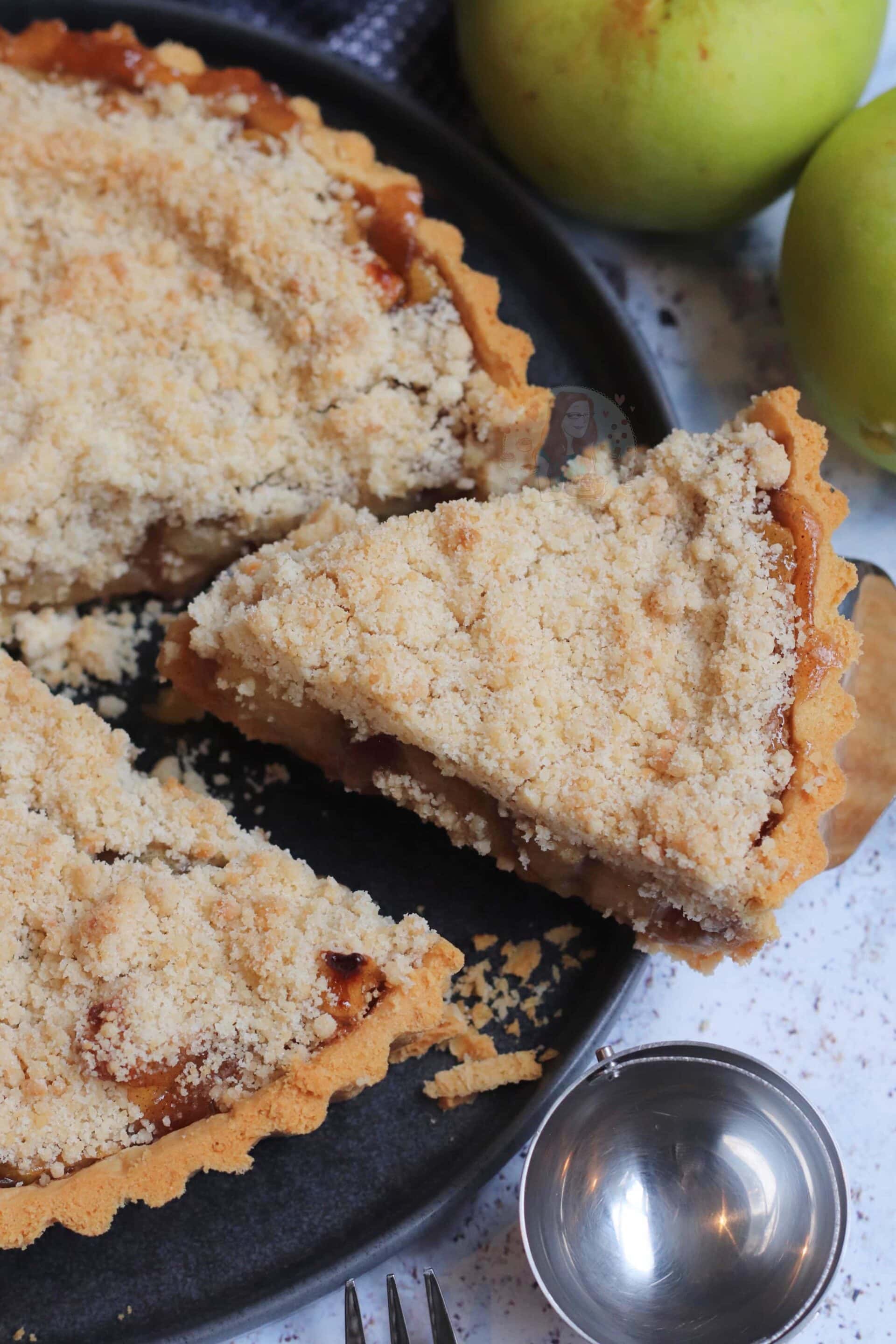Caramel Apple Crumble Pie! Jane's Patisserie