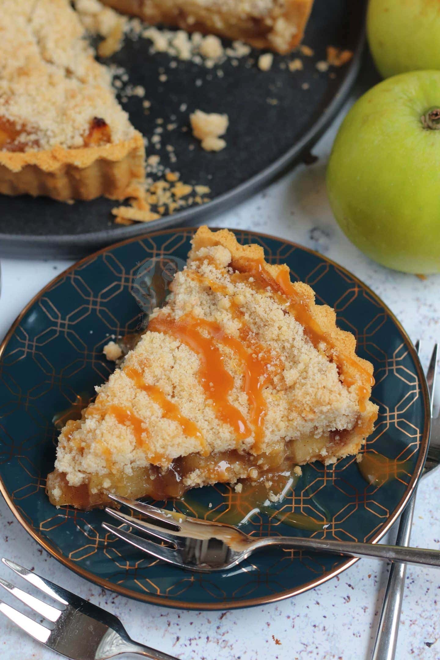 Caramel Apple Crumble Pie! Jane's Patisserie
