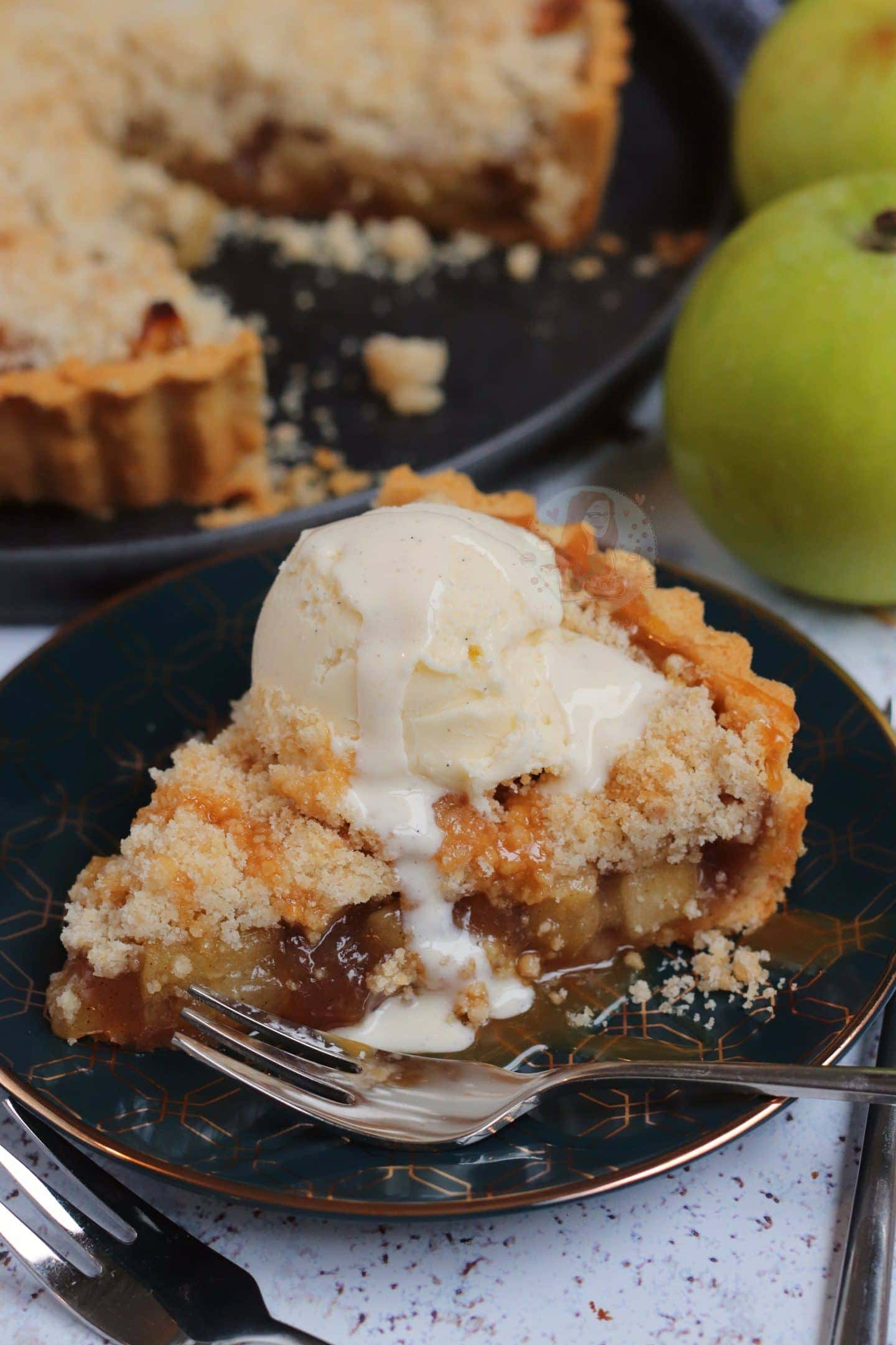 Caramel Apple Crumble Pie! Jane's Patisserie