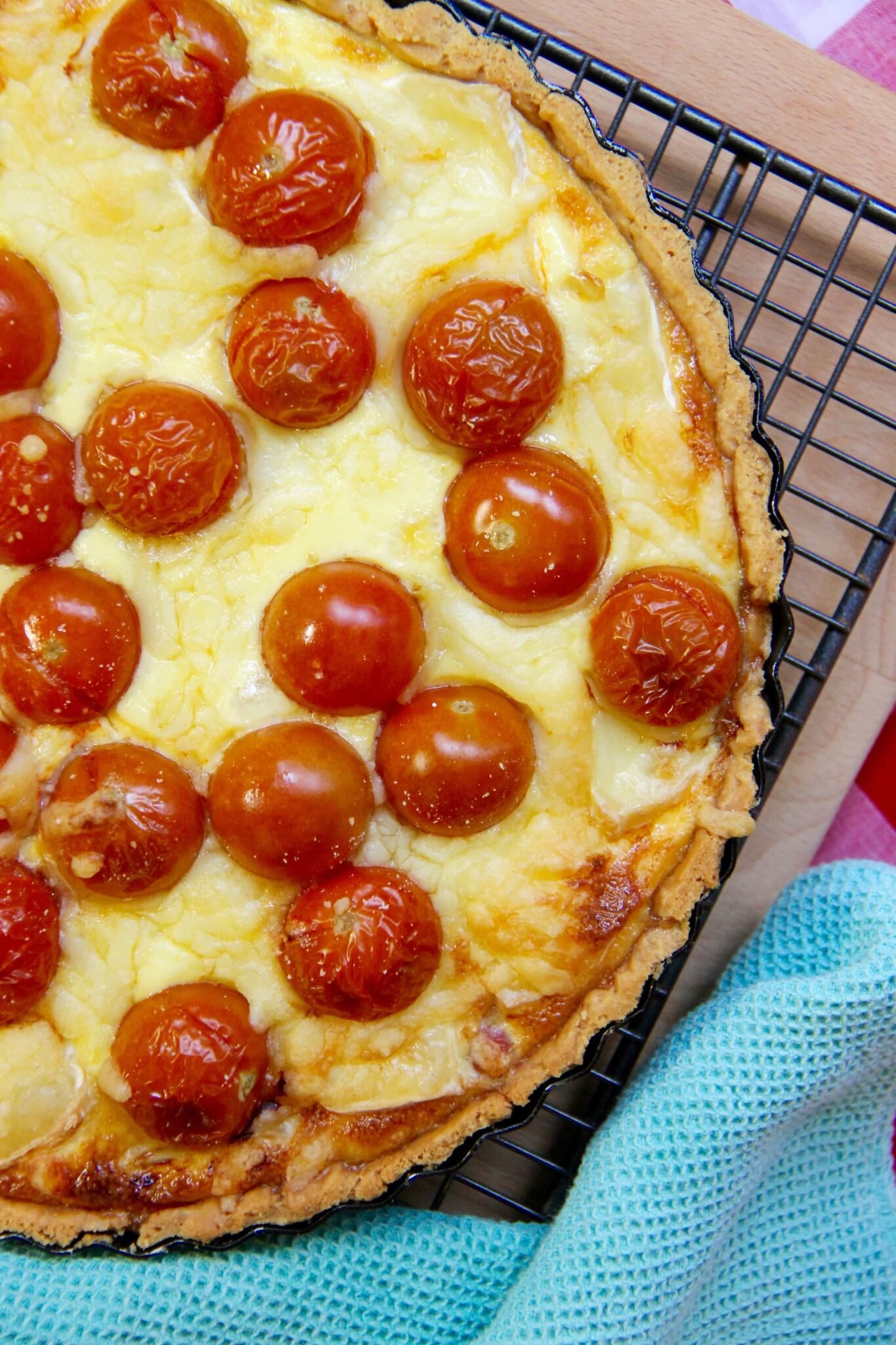 Bacon, Brie & Tomato Quiche! Jane's Patisserie